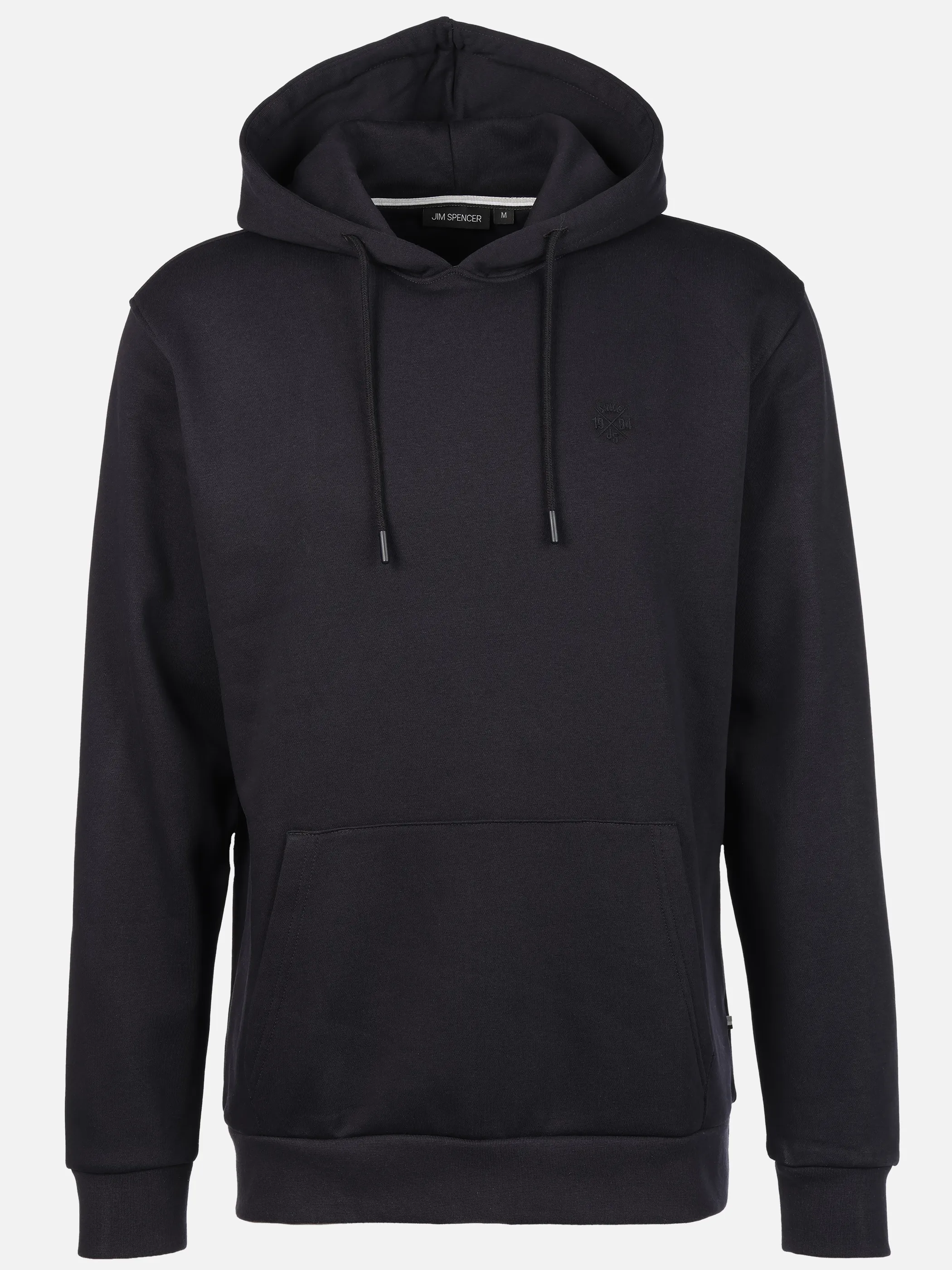 Jim Spencer He. Kapuzensweatshirt kangaroo Blau 919310 NAVY 1