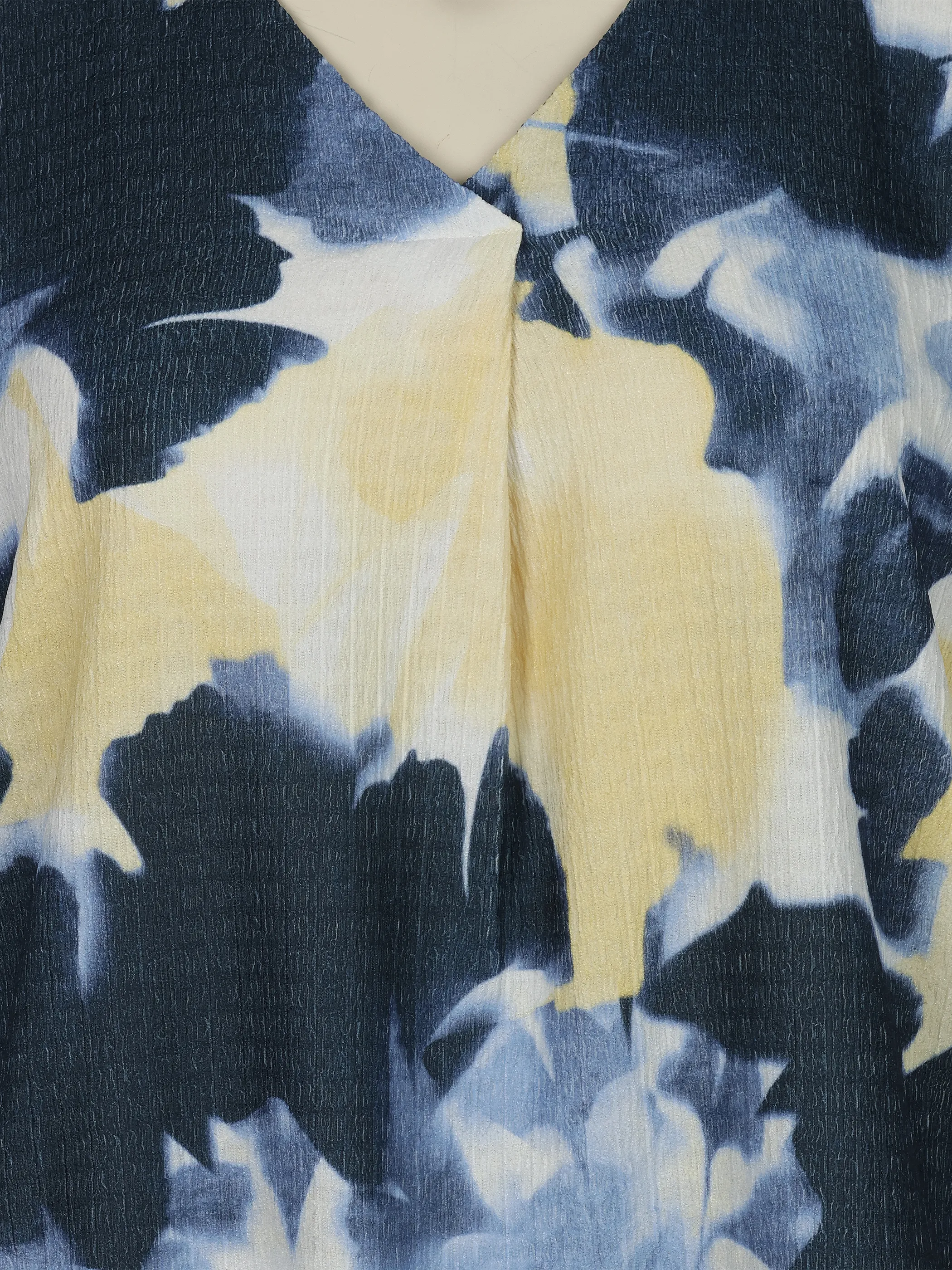 Sonja Blank Da-gr.Gr. Crinkle-Shirt Blau 924842 SAPPHIRE 3