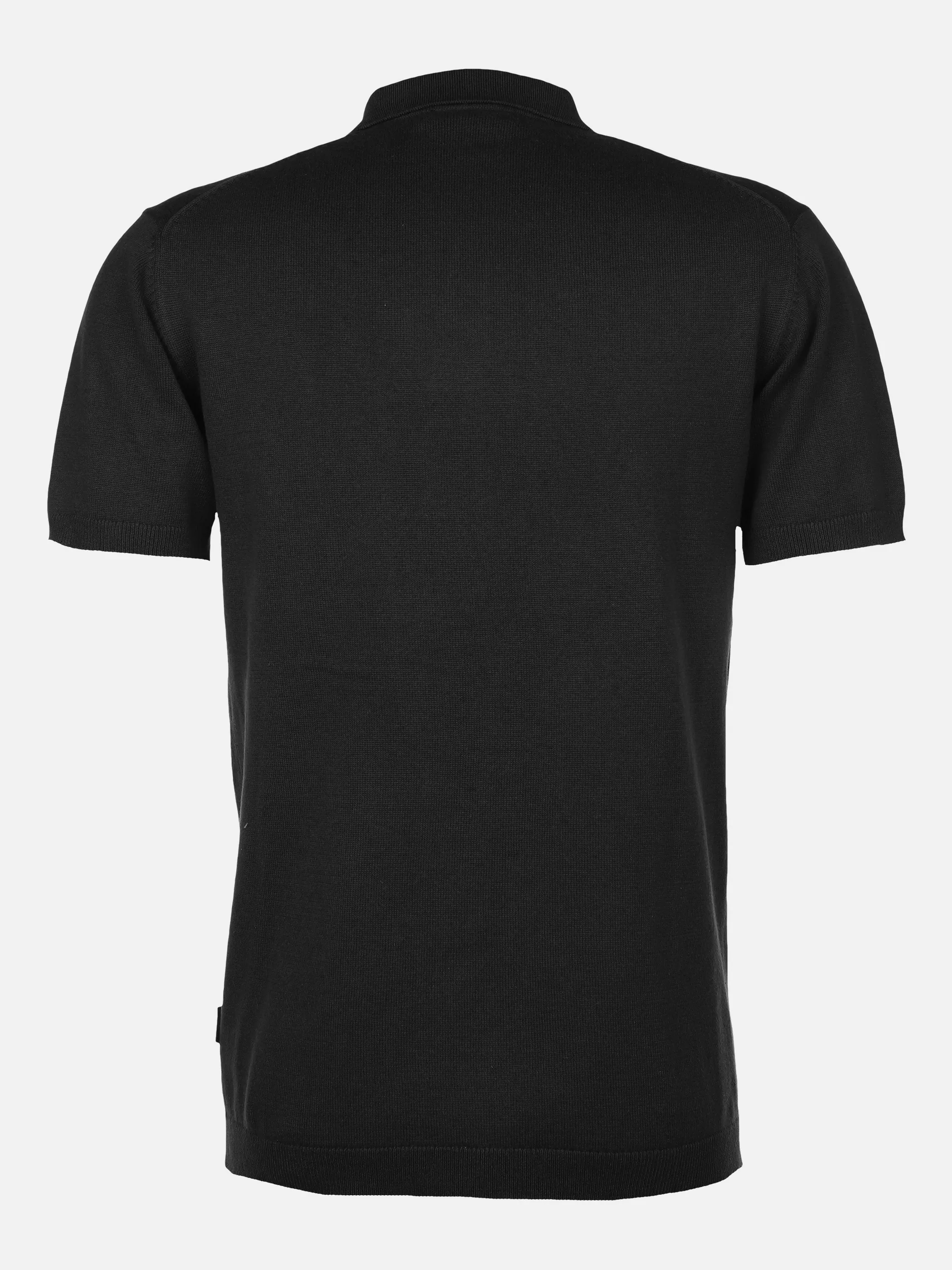 Jim Spencer He. Strickpoloshirt 1/2 Arm Schwarz 872599 BLACK 2 Jim Spencer He. Strickpoloshirt 1/2 Arm Schwarz 872599 BLACK 2