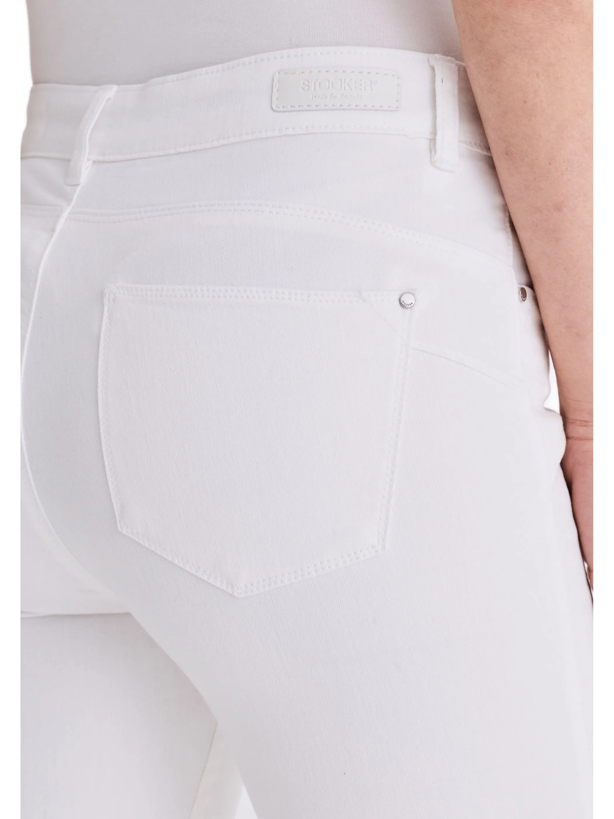 Stooker DOB 11530350001000 Da. Hosen lang, Weiß 928284 1000 3