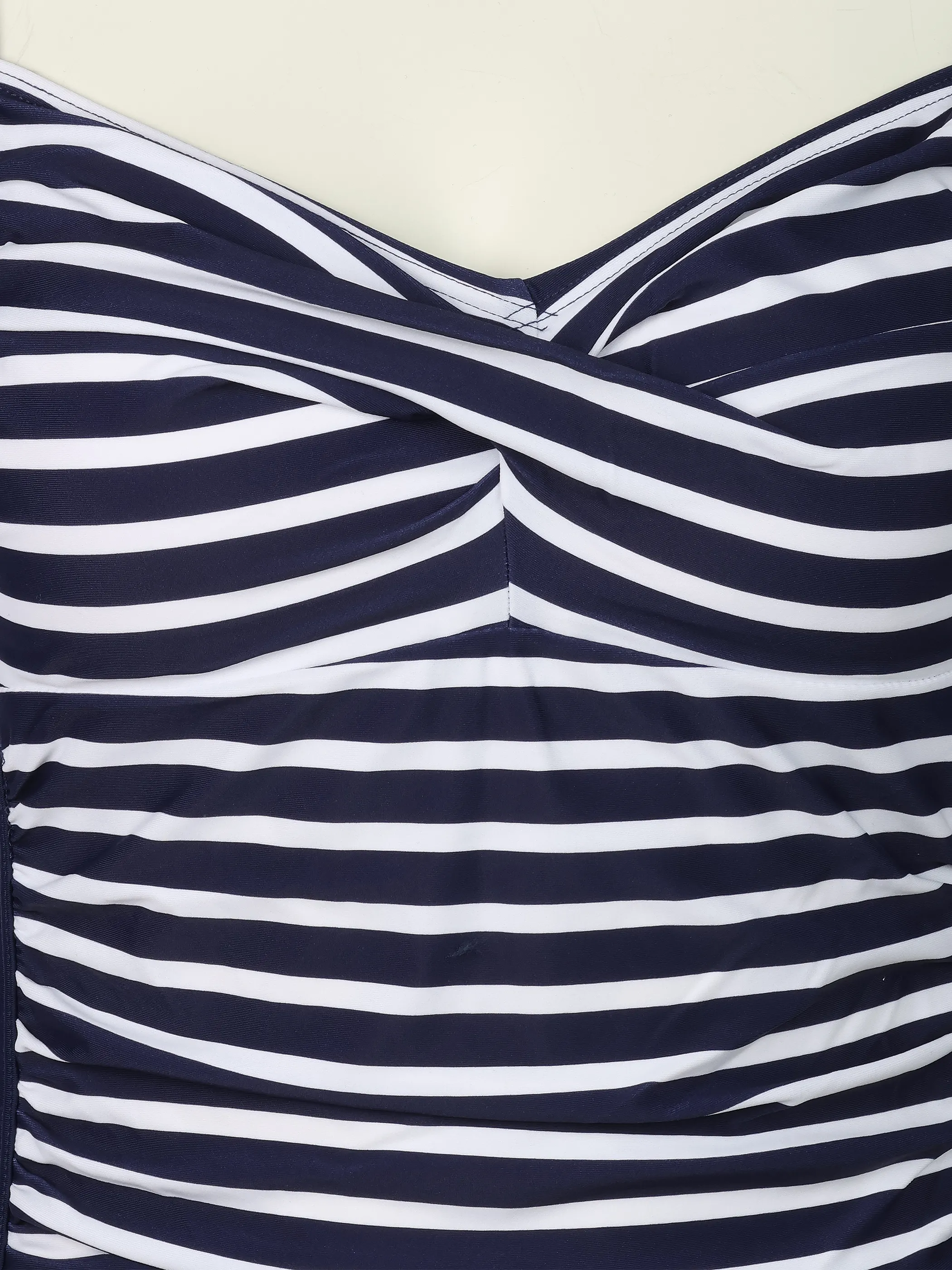 Grinario Sports Da-Badenanzug, m. Cups gekreuzt, gestreift Blau 922529 MARINE 3