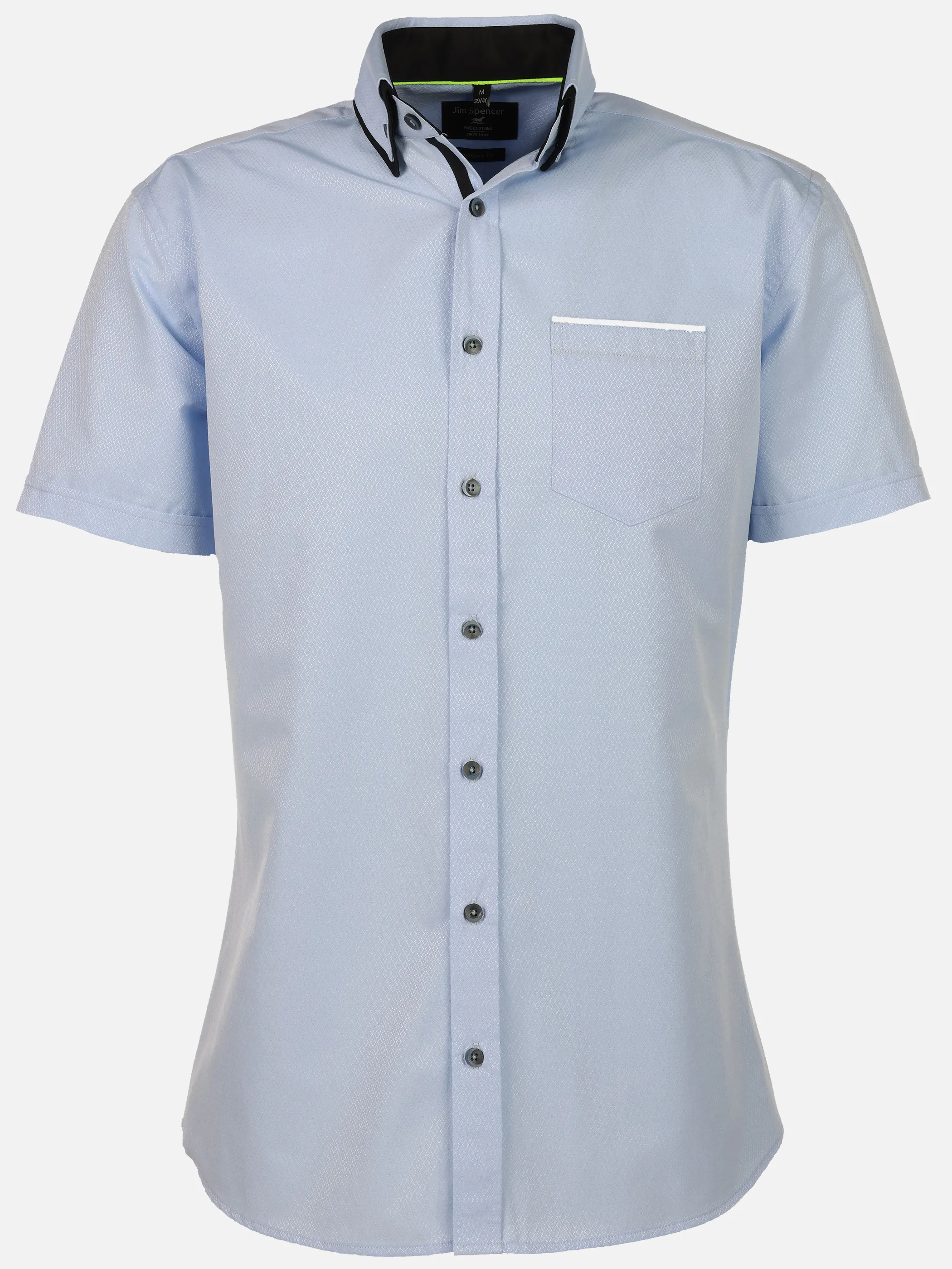 Jim Spencer He. Cityhemd 1/2 Arm celebrate Blau 928342 BLUE 1