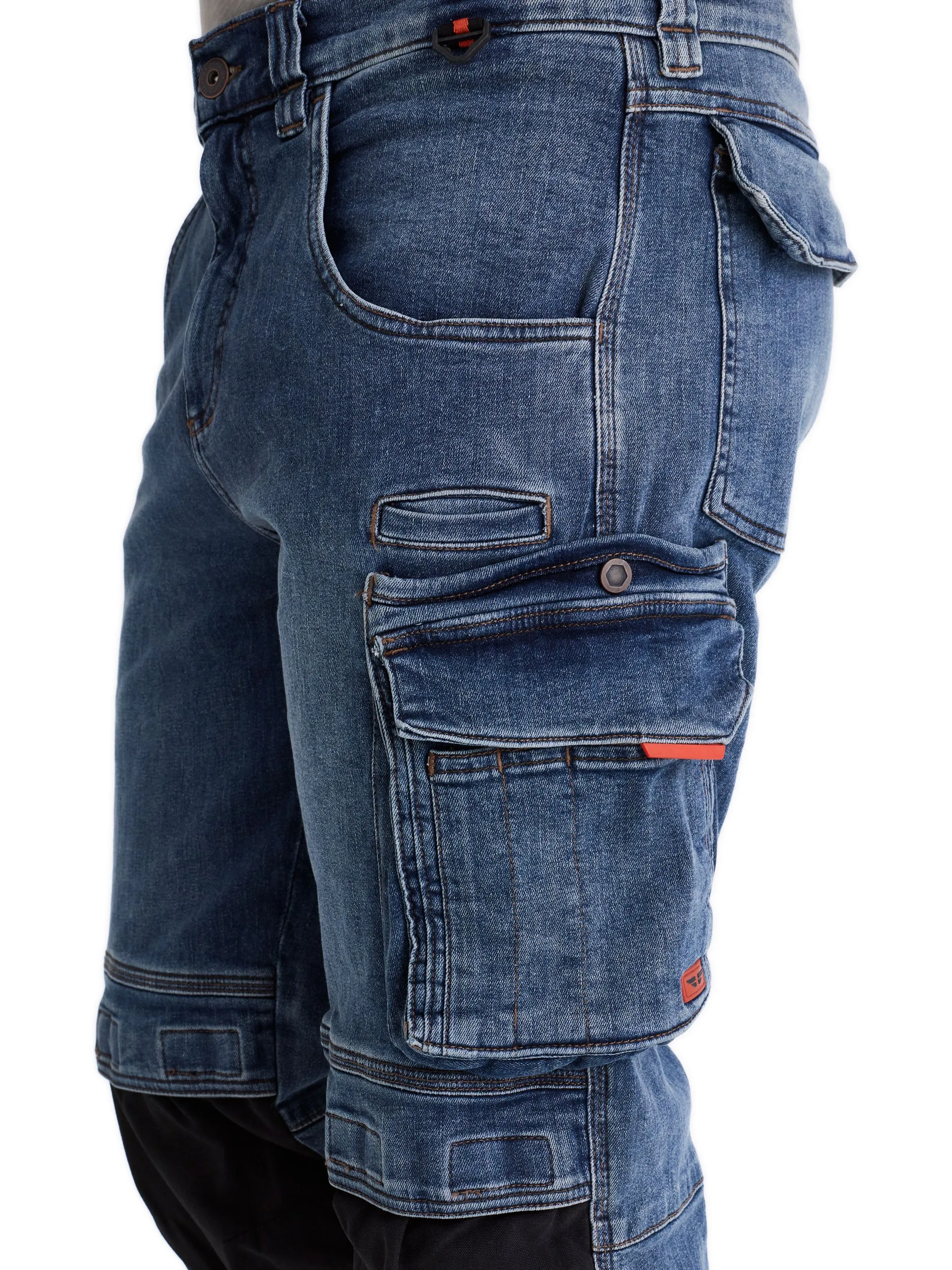 HERO by John Medoox 71860000007900 He. Hosen lang, Blau 929189 7900 3