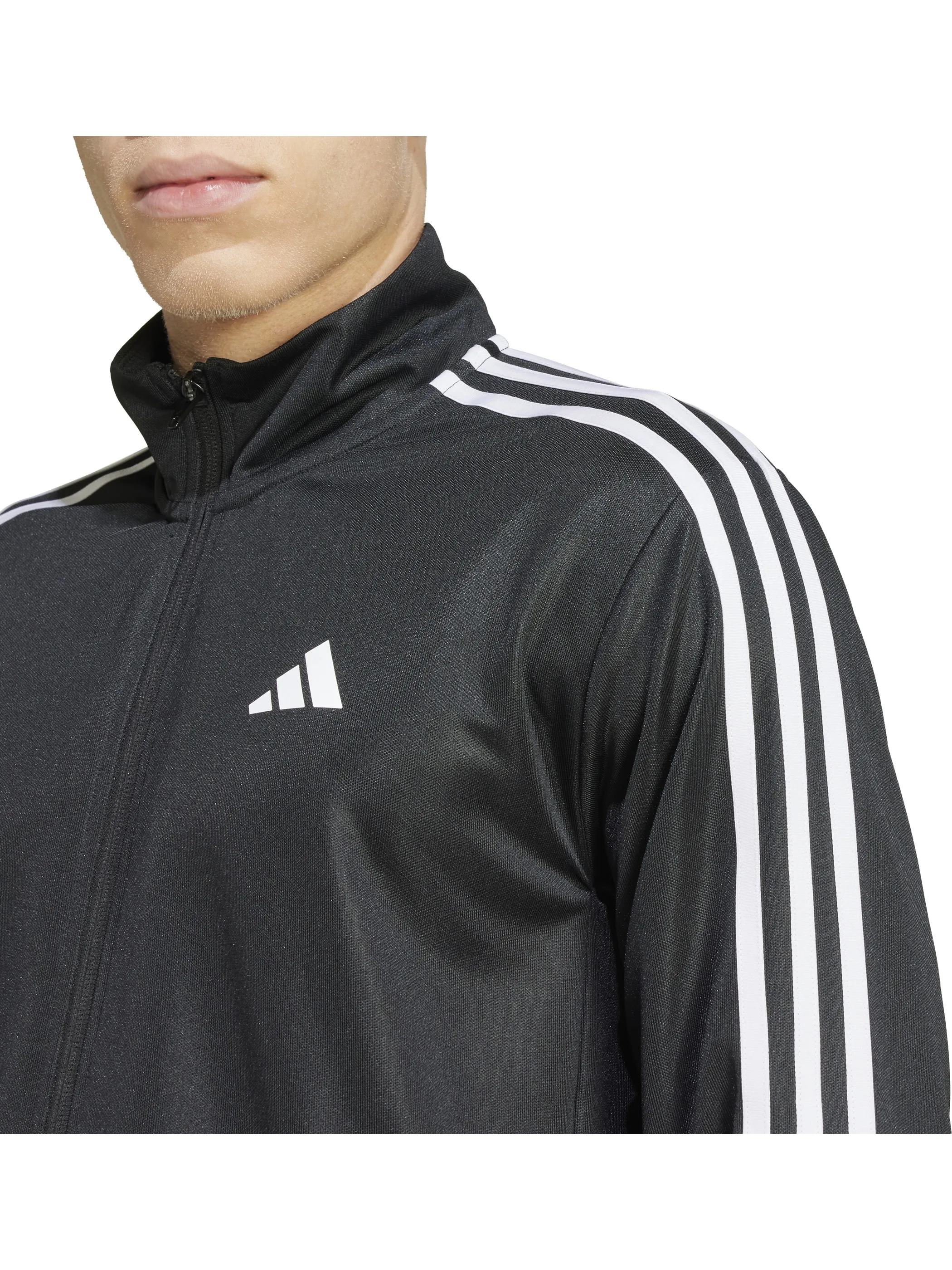 Adidas JC7724 He-Sweatjacke 3S, schwarz Schwarz 912917 000 3