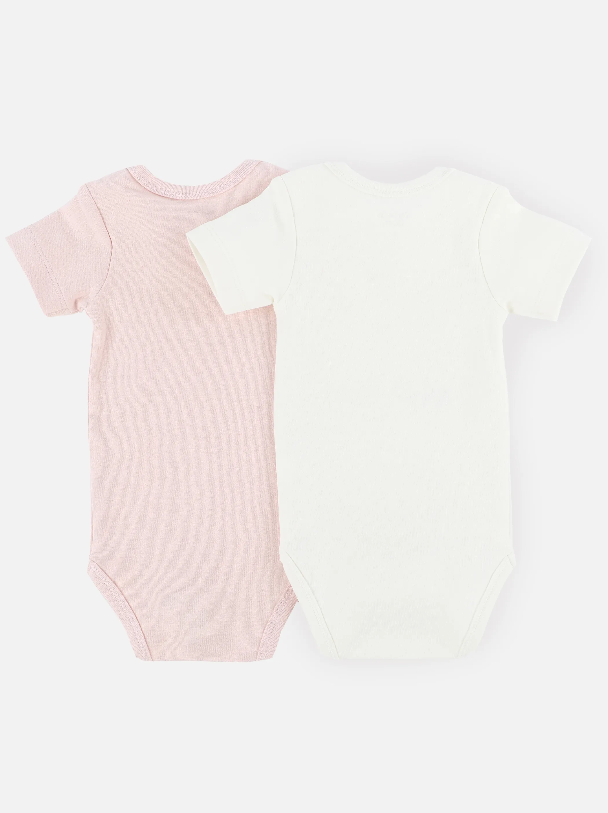 Bubble Gum BM 2er Pack Sprüchebodies in weiß&rosa Weiß 908467 WEIß/ROSA 2