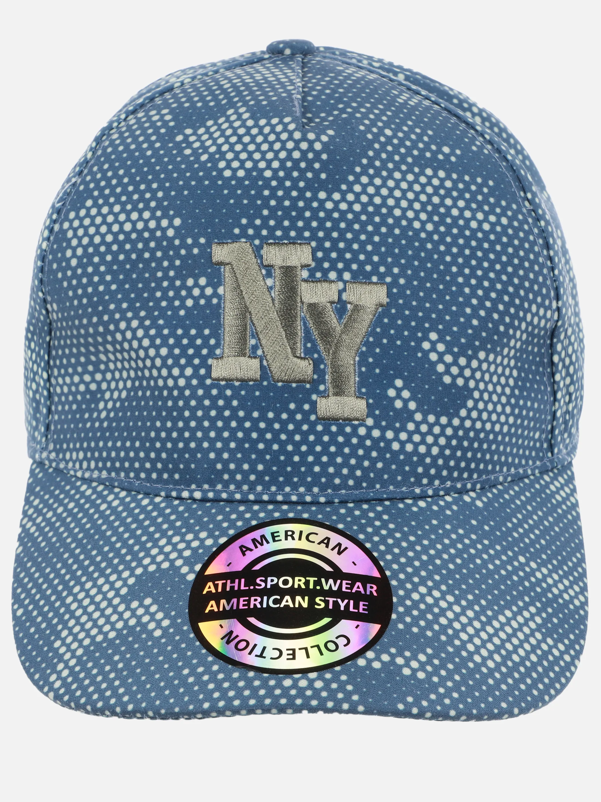 One Way TB-Cap m. Klettverschluss Blau 908454 BLAU/GRAU 1
