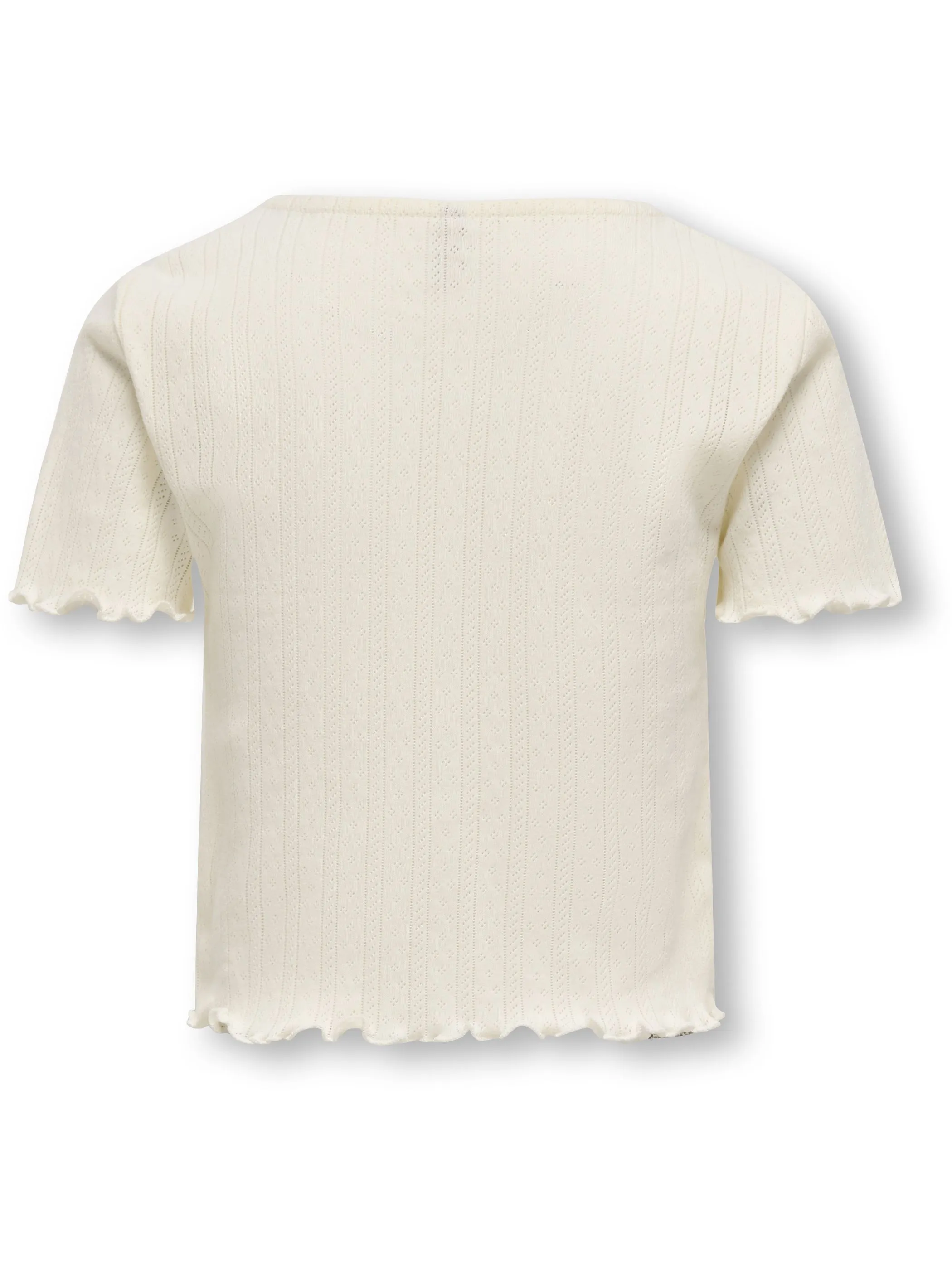 Kids Only 15346405 KOGCARLOTTA S/S TOP JRS NOOS Weiß 909910 177922 5