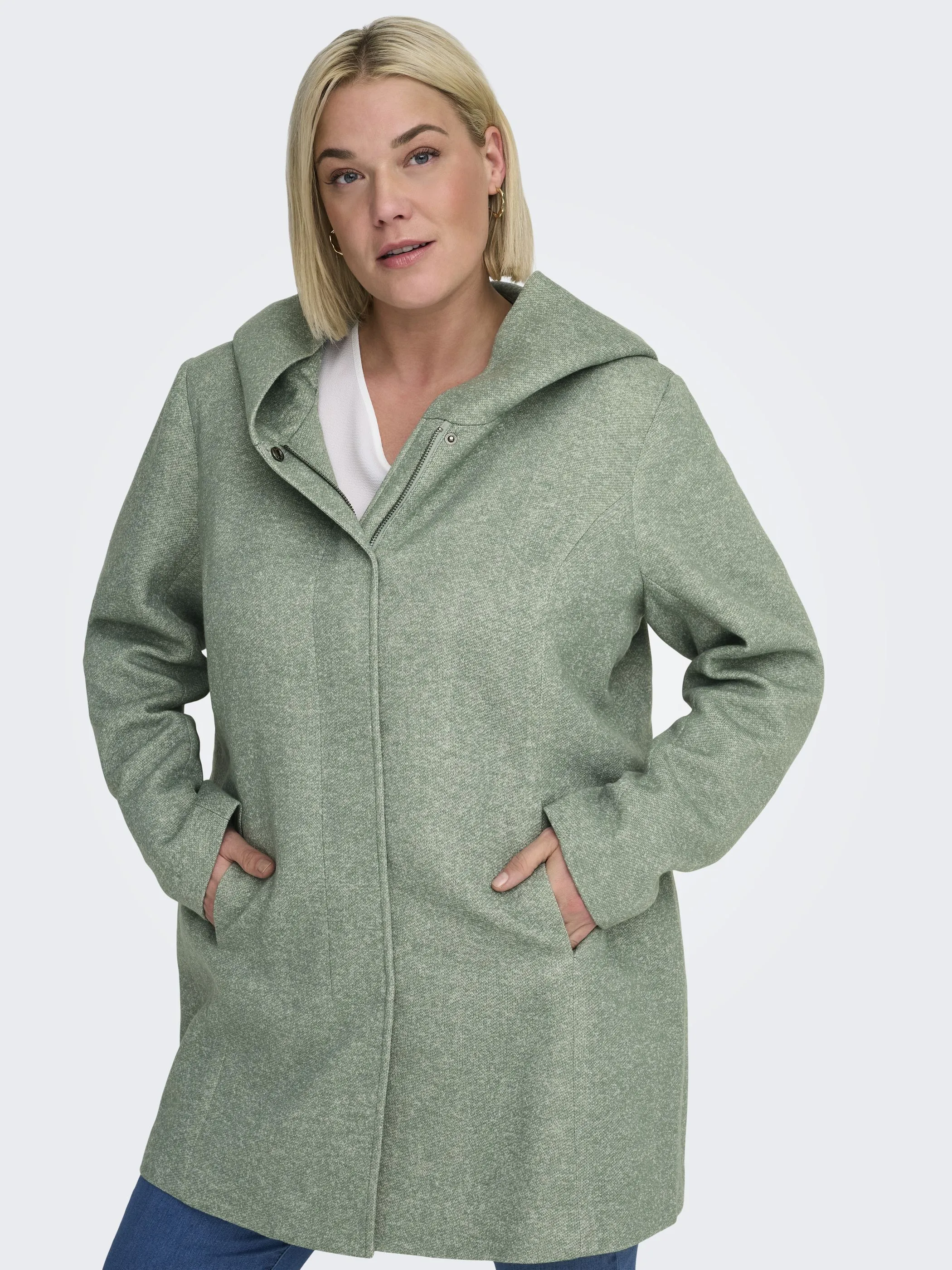 Only Carmakoma 15191768 CARSEDONA LIGHT COAT Grün 837489 194058002