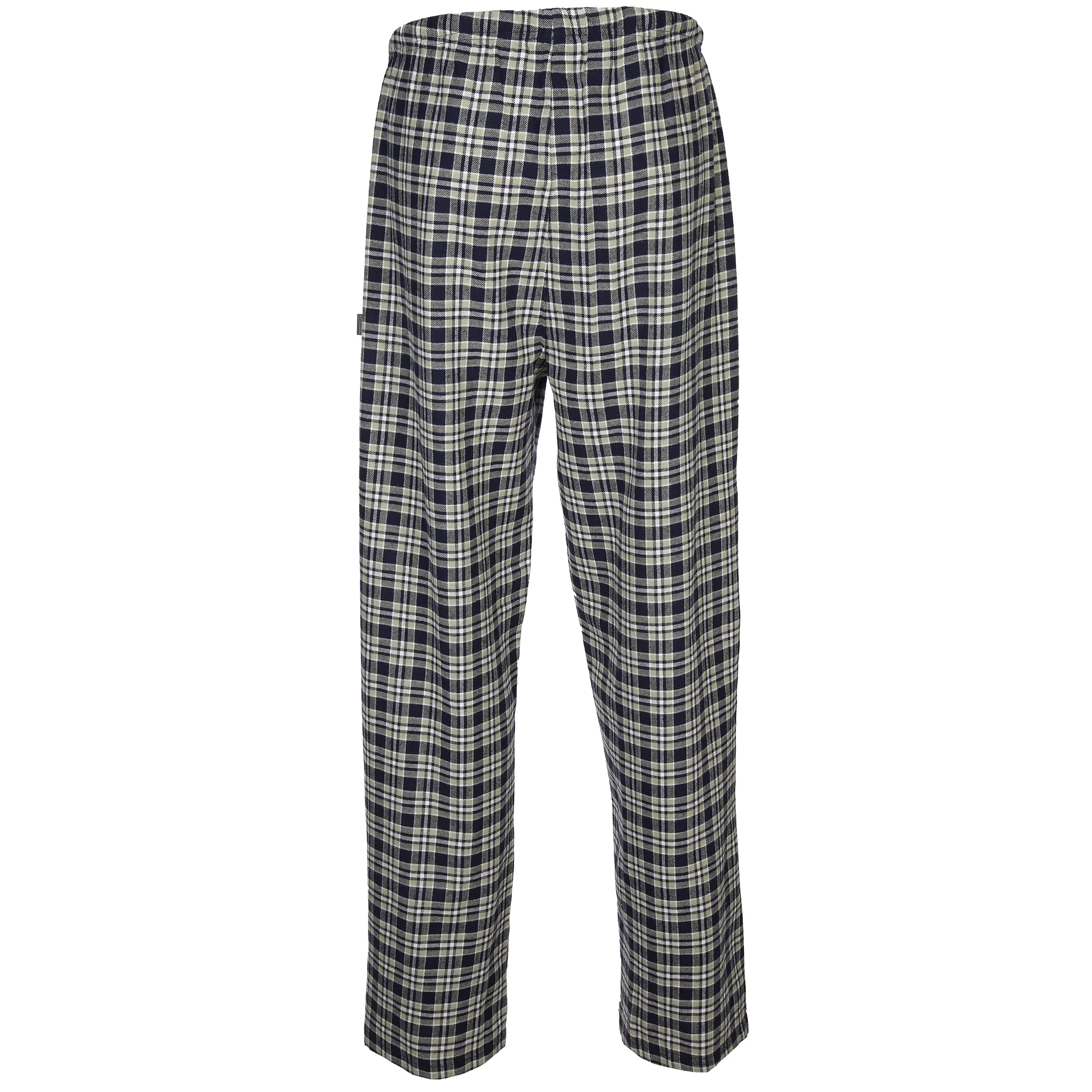Jim Spencer He. Hose Flanellkaro Mix&Match Grün 881525 KHAKI 2