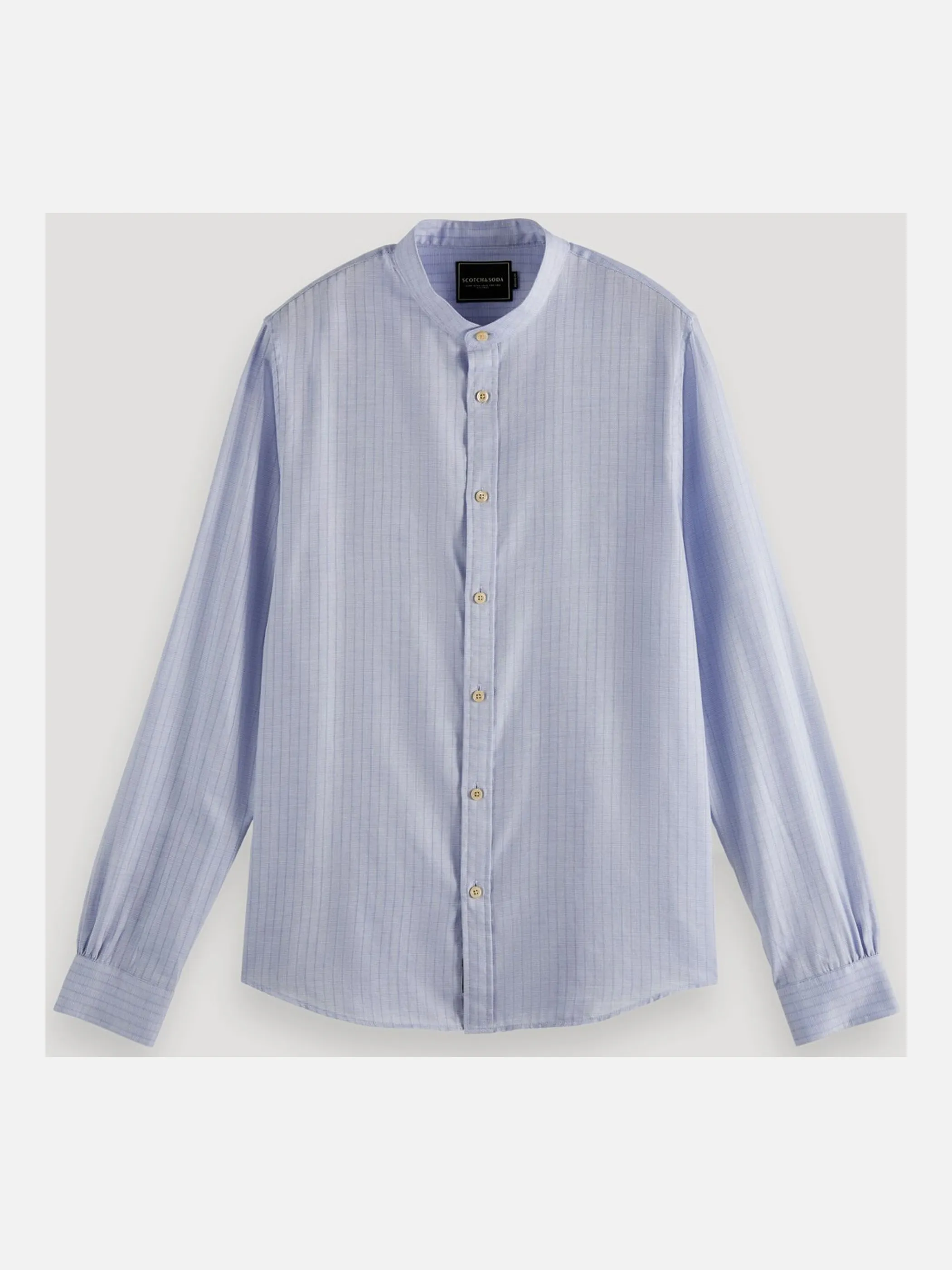 Scotch & Soda 160774 YF-He-Hemd Blau 848919 0765 1