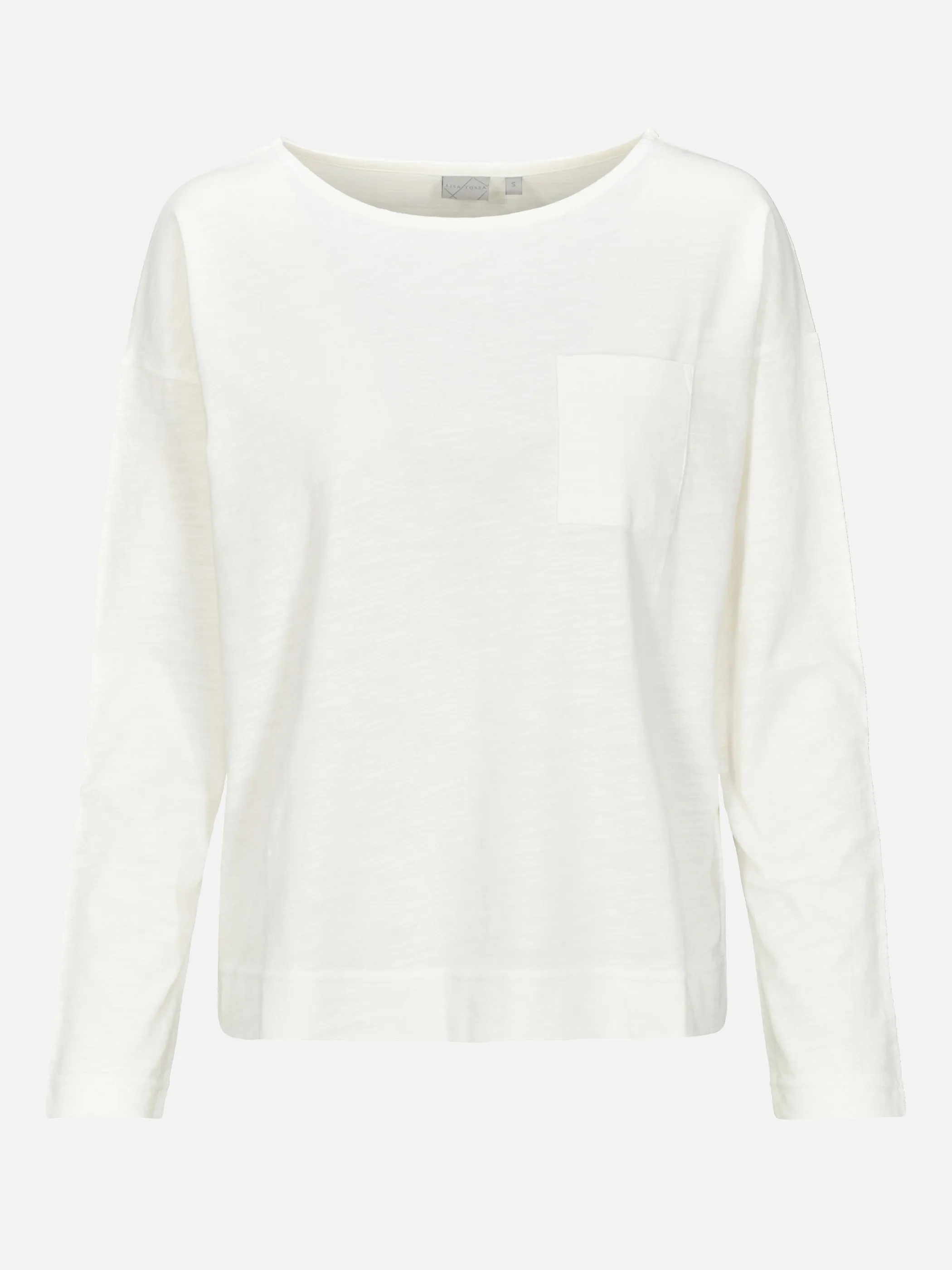 Lisa Tossa Da-Longsleeve with chest pocket Weiß 933625 105 1