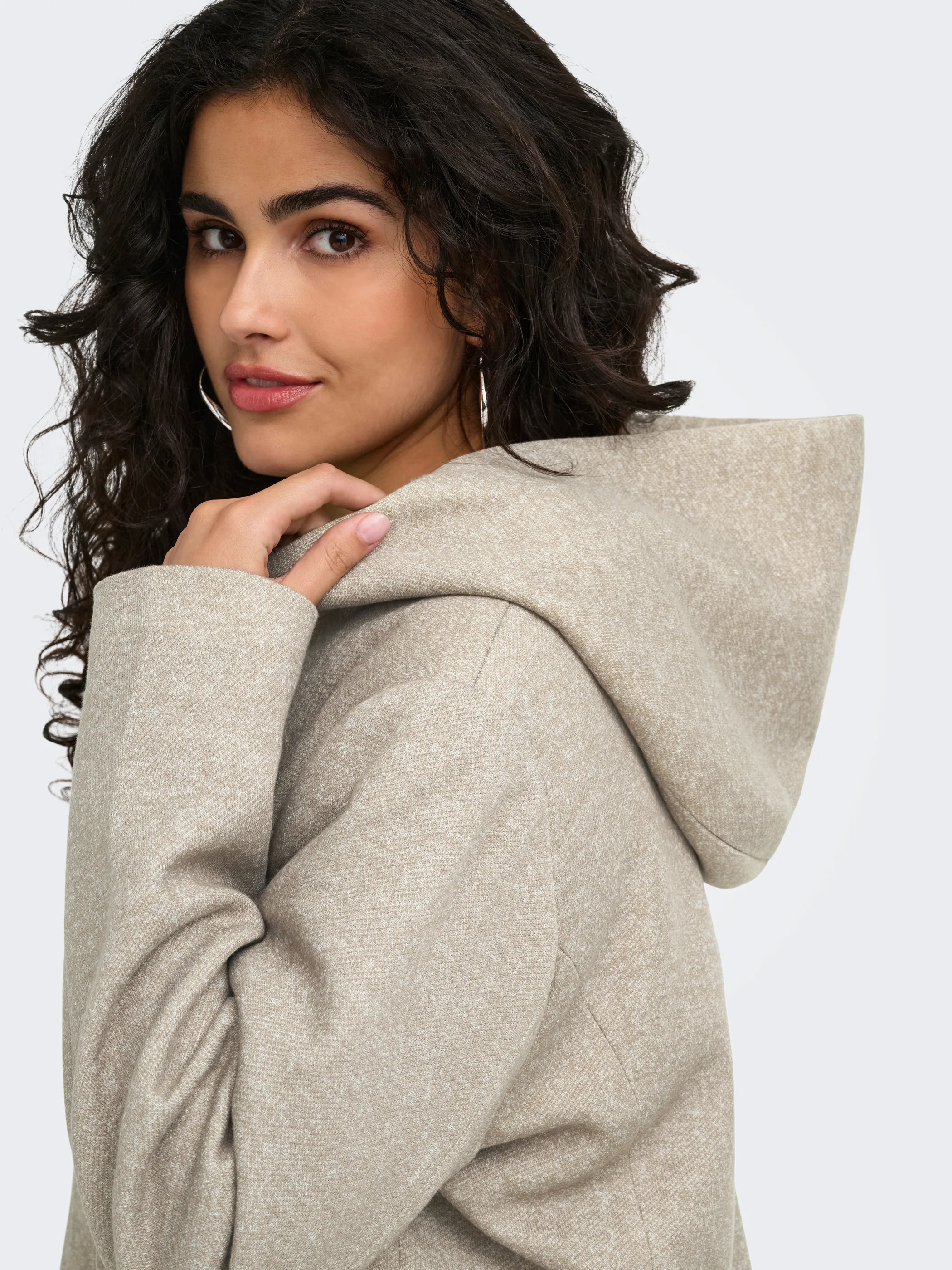 Only Carmakoma 15191768 CARSEDONA LIGHT COAT Braun 837489 187259001 2