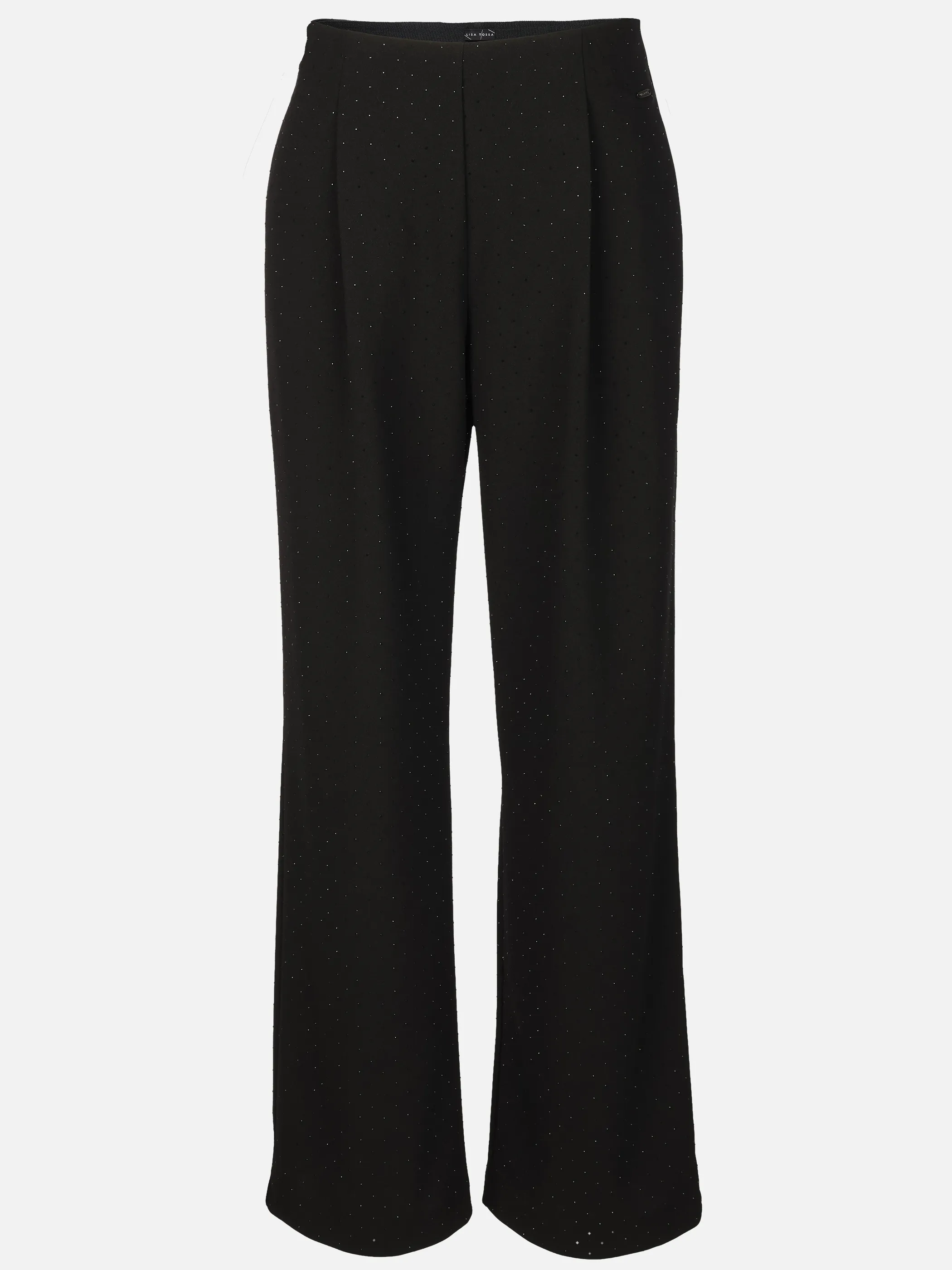 Lisa Tossa Da-Sparkling Bundfaltenhose Schwarz 933849 SCHWARZ 1