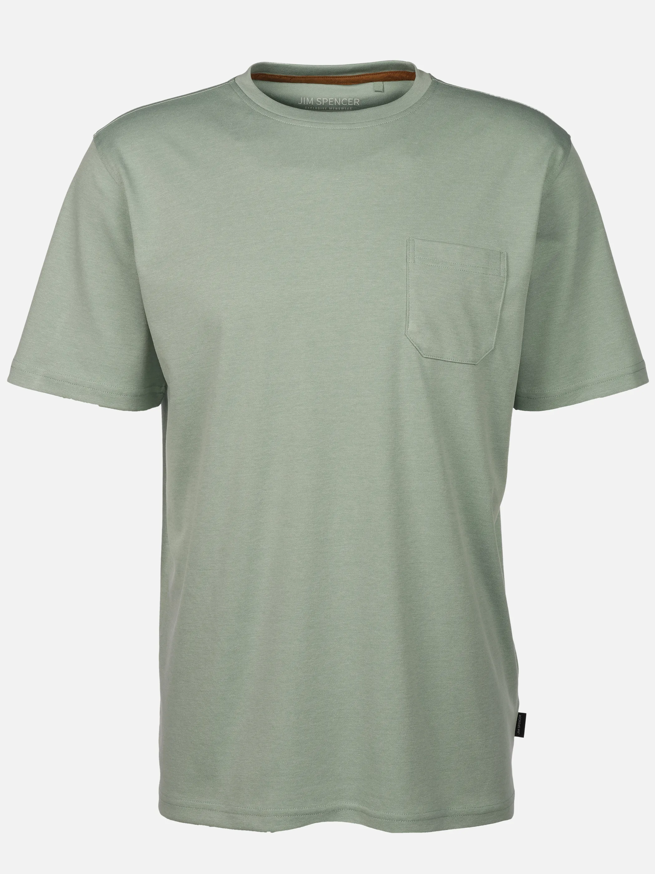 Jim Spencer He. T-Shirt 1/2 Arm twisted Grün 922528 MINT 1