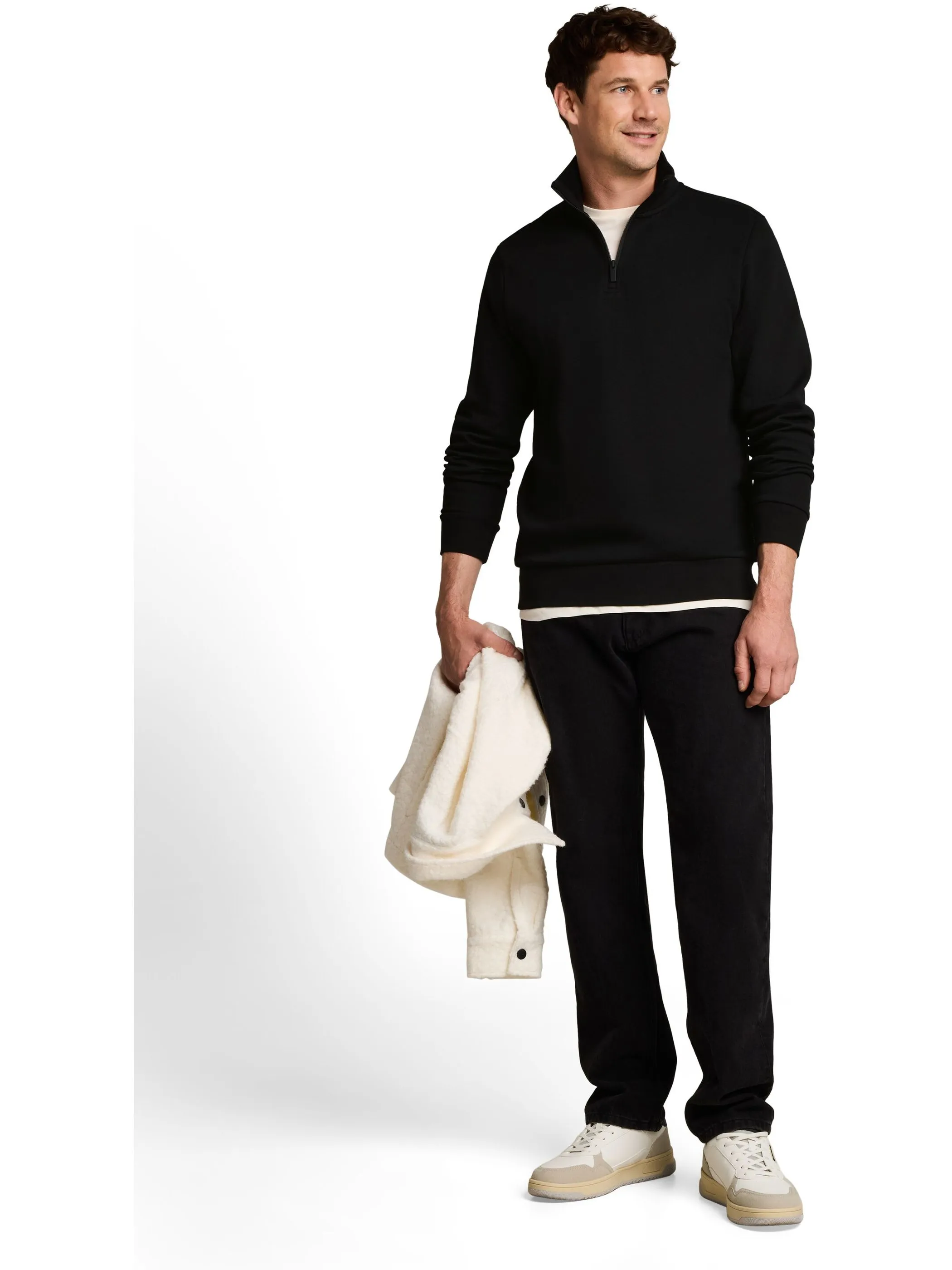 Tom Tailor 1052665 detailed sweat troyer Schwarz 934281 29999 4