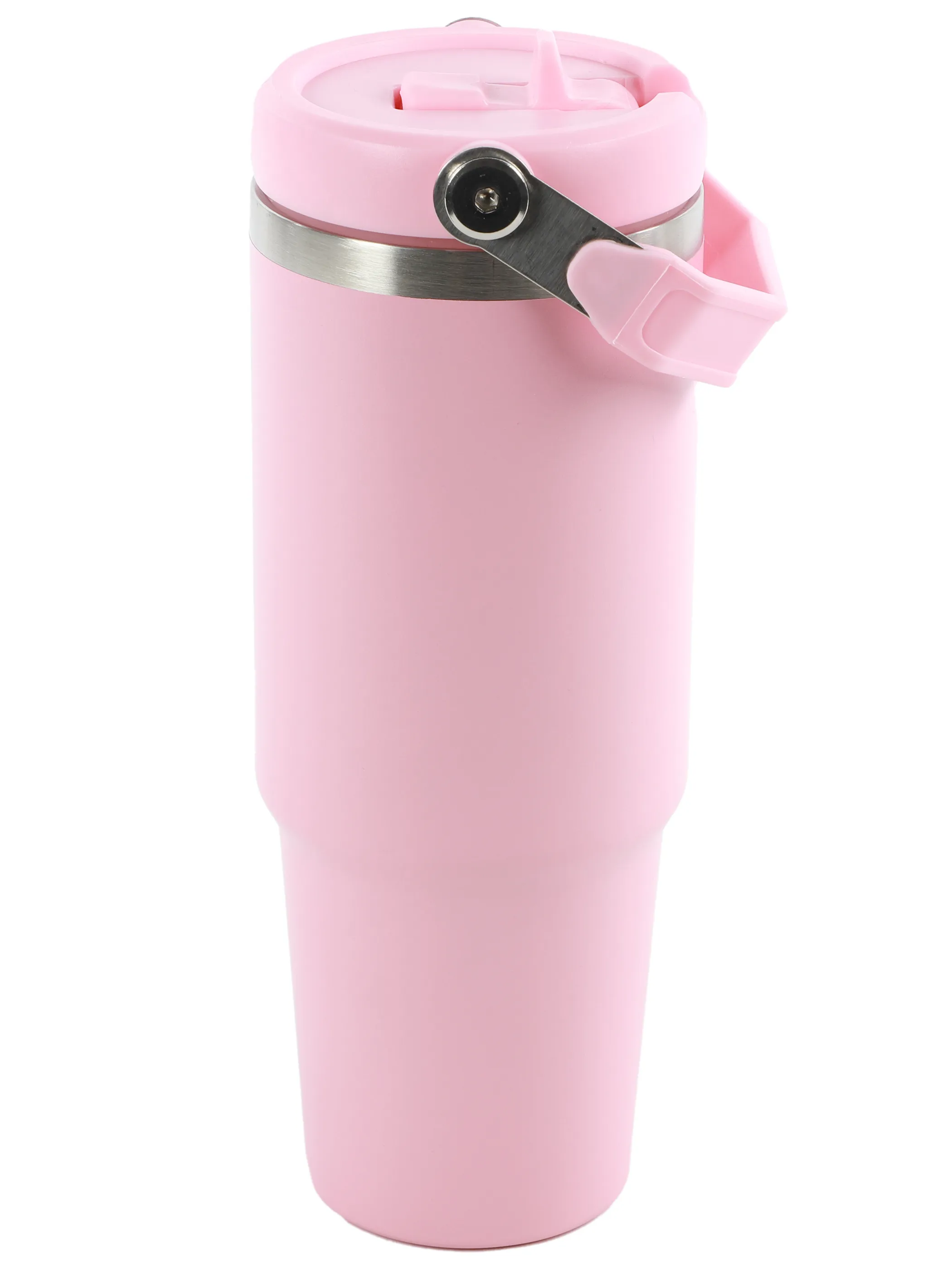 Dream House Thermobecher inkl Flip Strohha Rosa 915835 ROSA 1