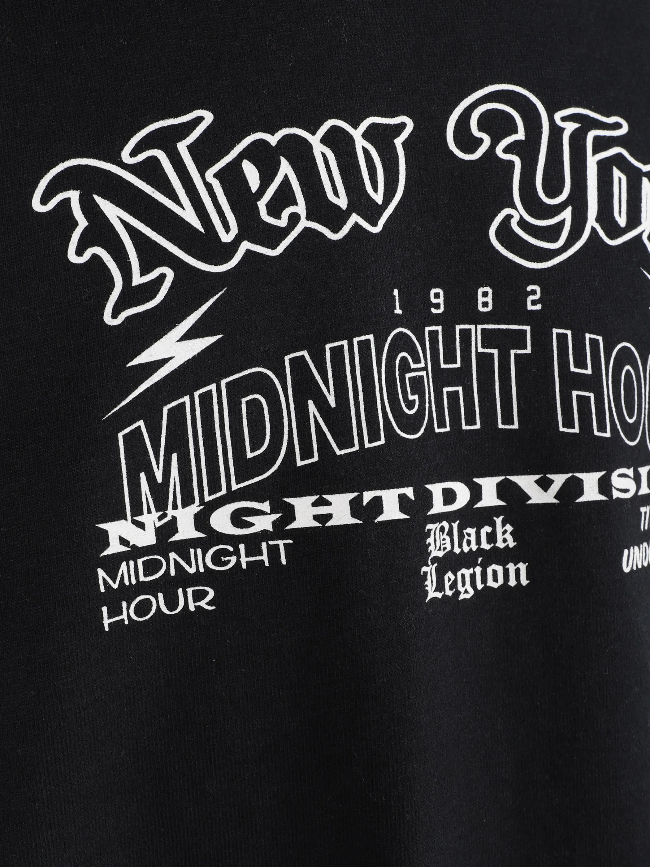 One Way JJ T-Shirt schwarz mit Front/back Print Schwarz 930144 SCHWARZ 3