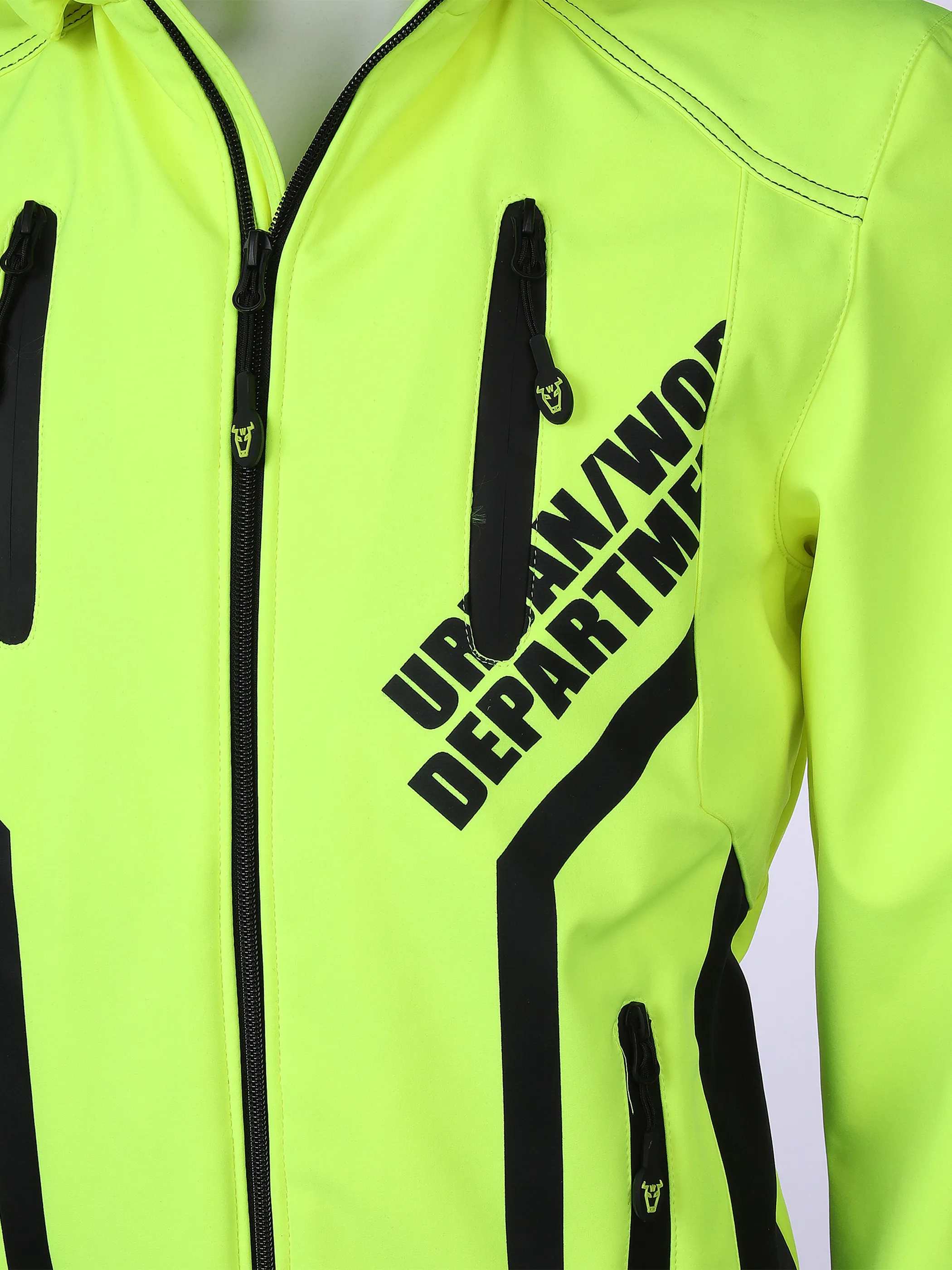 Worker He. Softshelljacke Kapuze Gelb 848400 NEON YELLO 3 Worker He. Softshelljacke Kapuze Gelb 848400 NEON YELLO 3