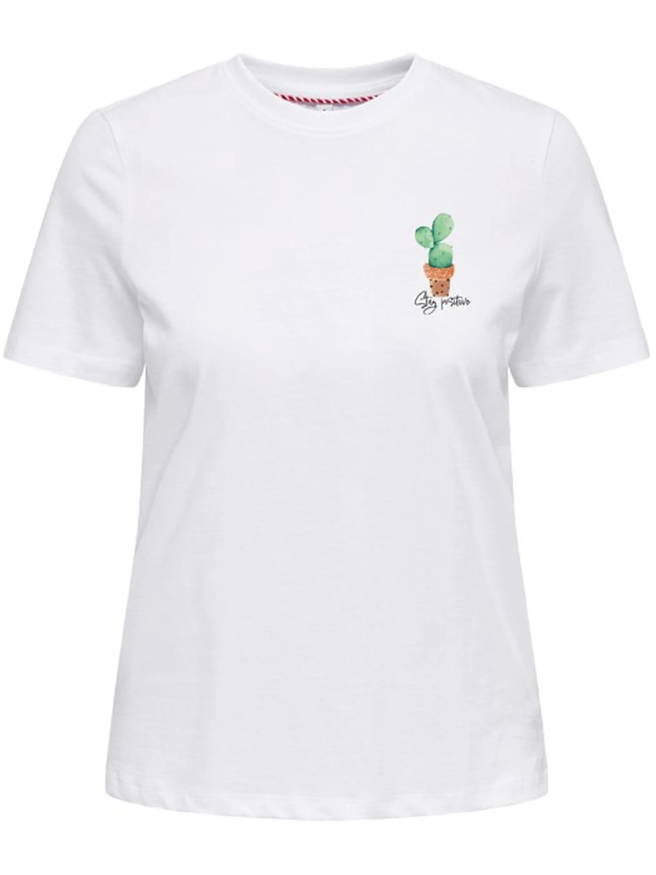 Only 15382230 ONLKITA S/S TEE CEN C Weiß 926809 177922003 1