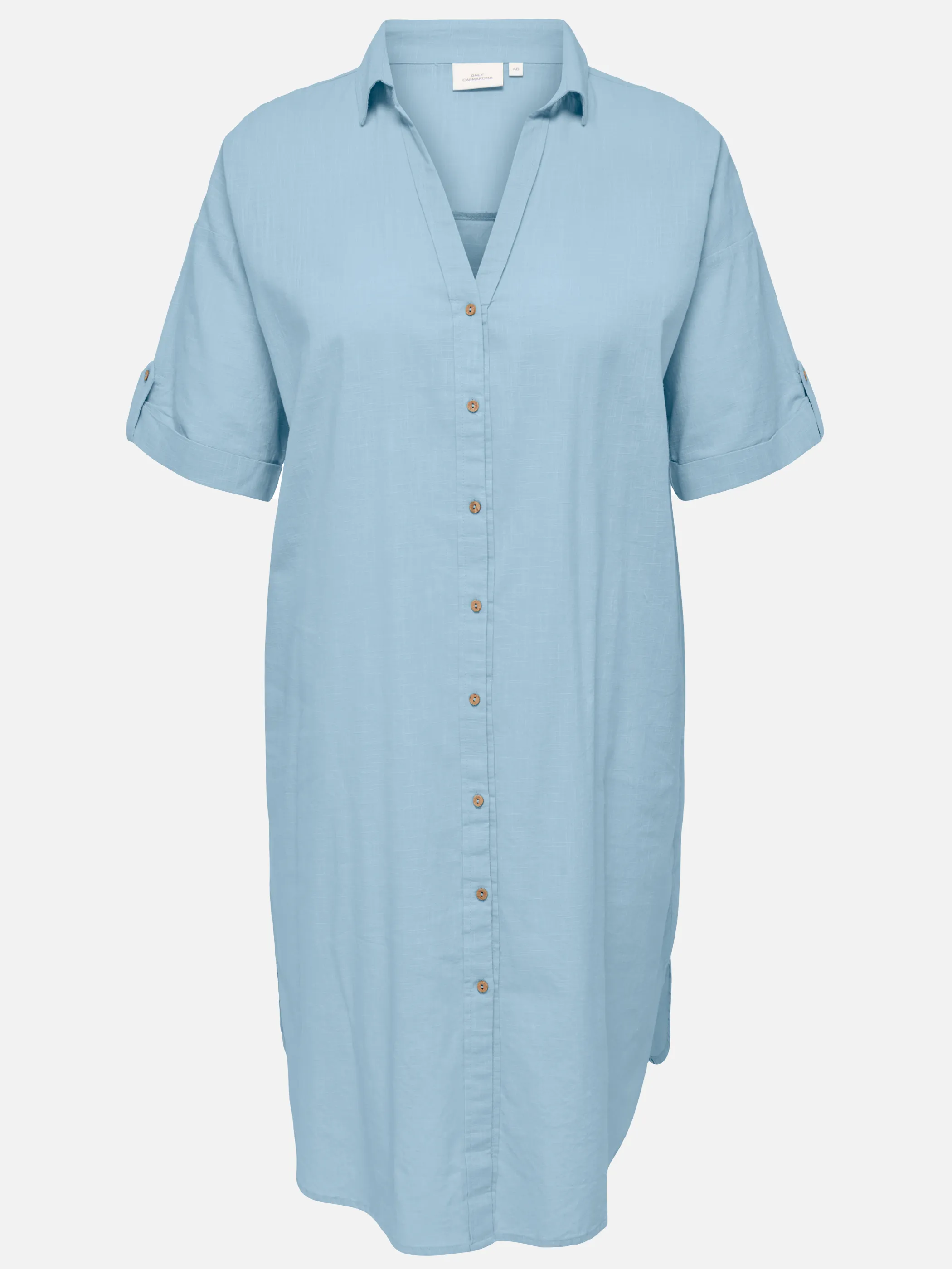 Only Carmakoma 15347141 CARCOCO SS  BLK SHIRT Blau 910653 299897 1 Only Carmakoma 15347141 CARCOCO SS  BLK SHIRT Blau 910653 299897 1