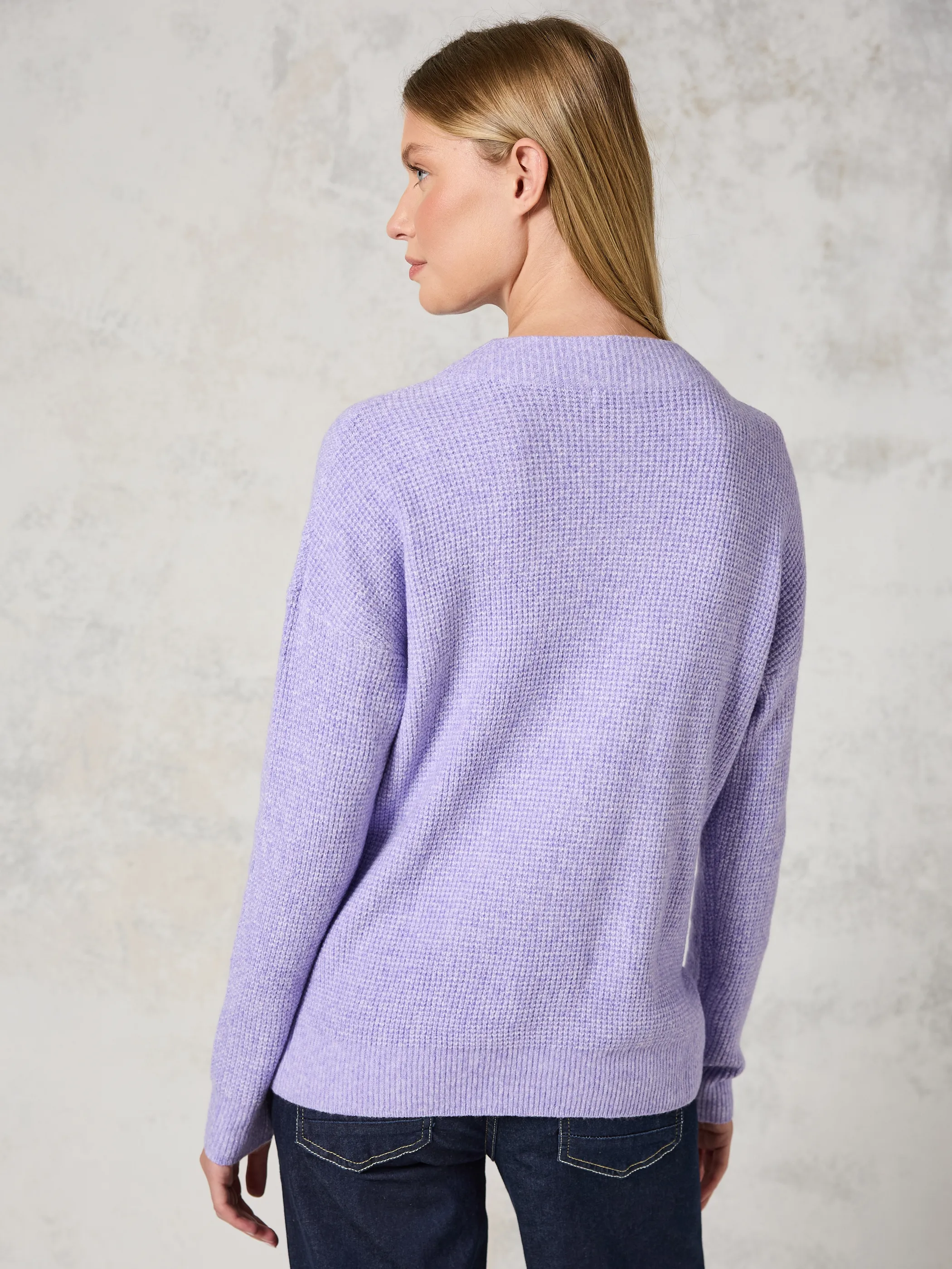 Cecil B302780 TOS_Structured Turtle Neck Lila 901473 15947 2