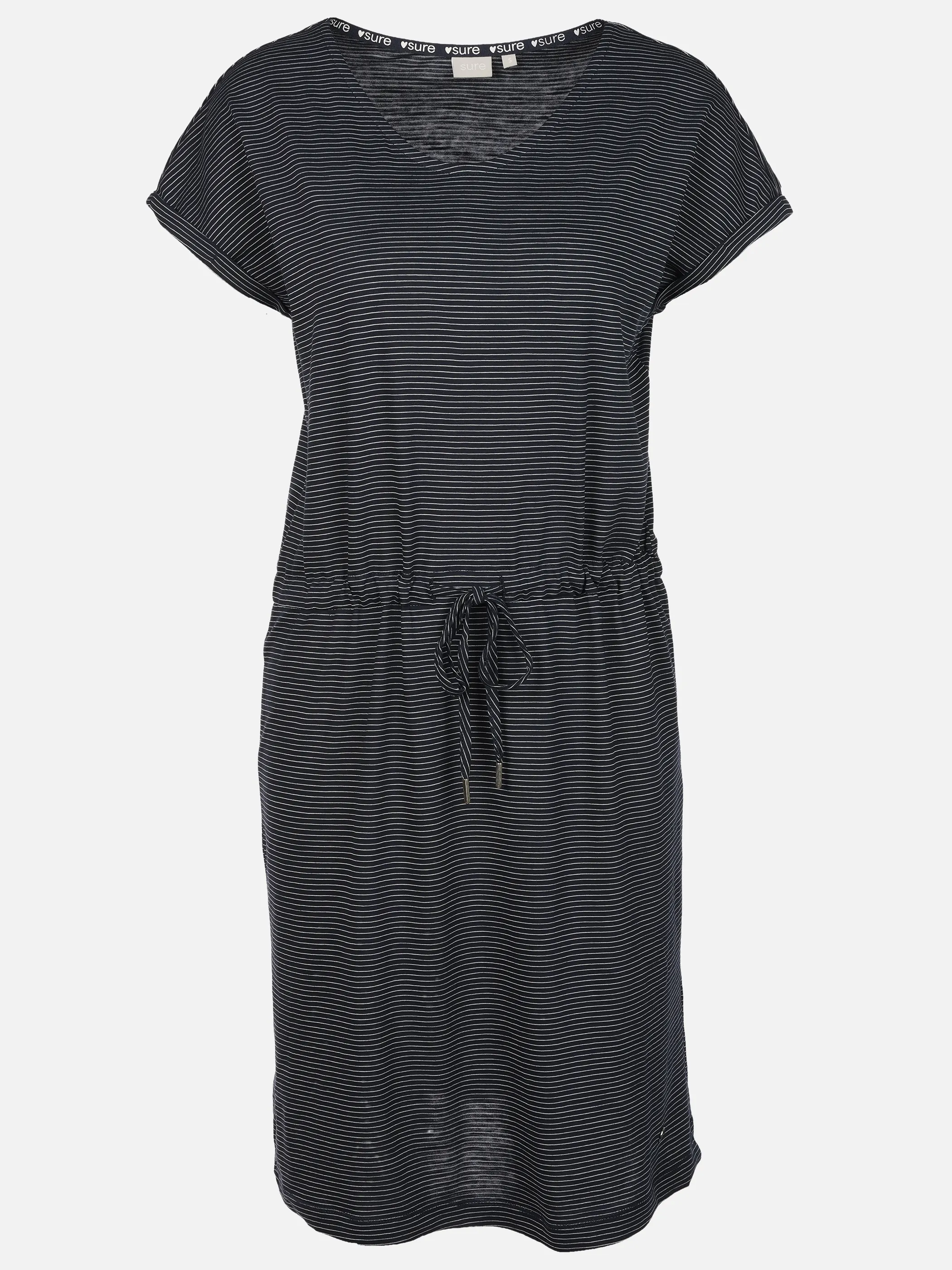 Sure Da-Jerseykleid, geringelt Blau 924183 SAPHIRE 1