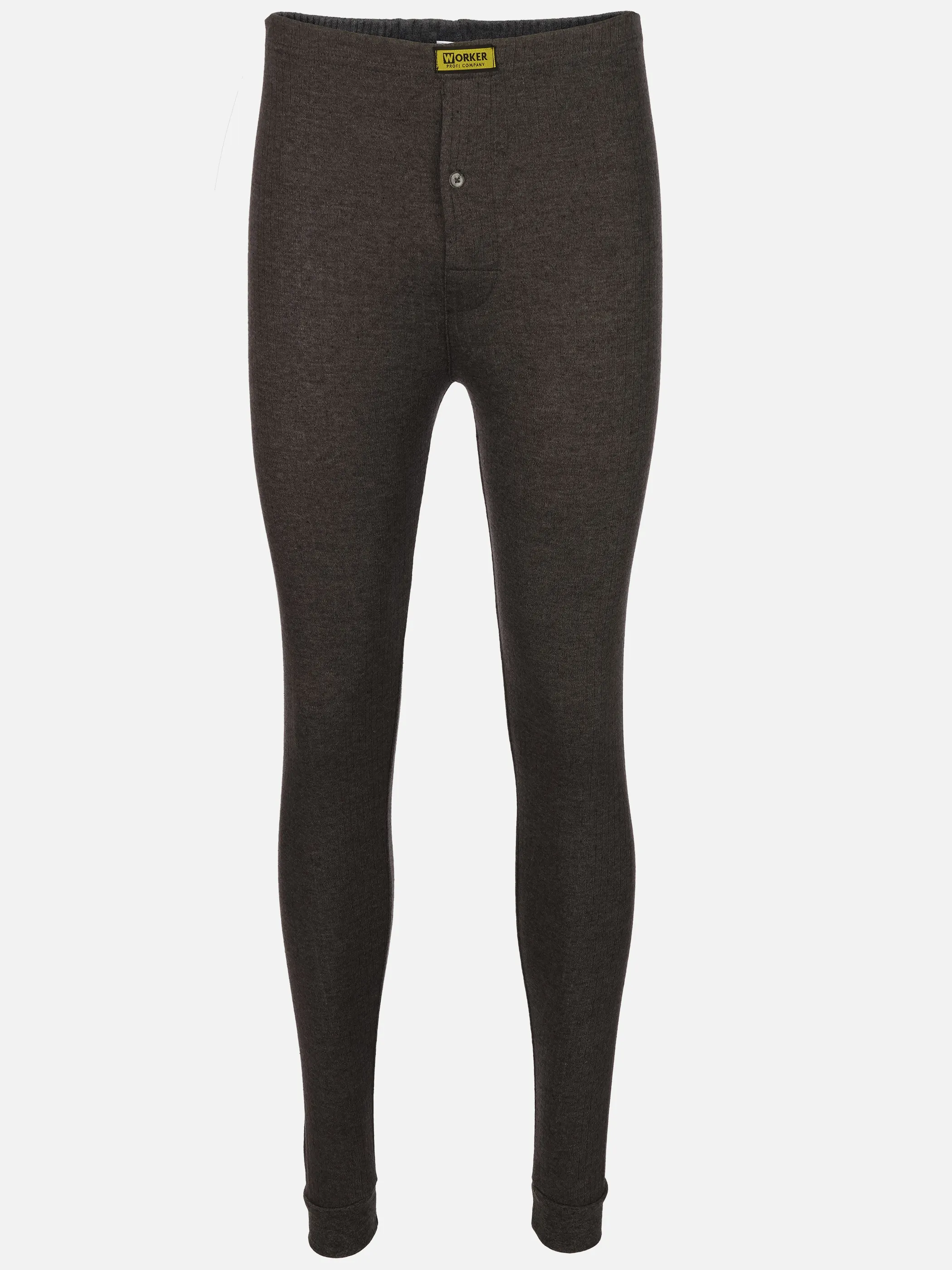 Worker He. Thermohose lang angerauht Grau 915956 ANTHRA 1