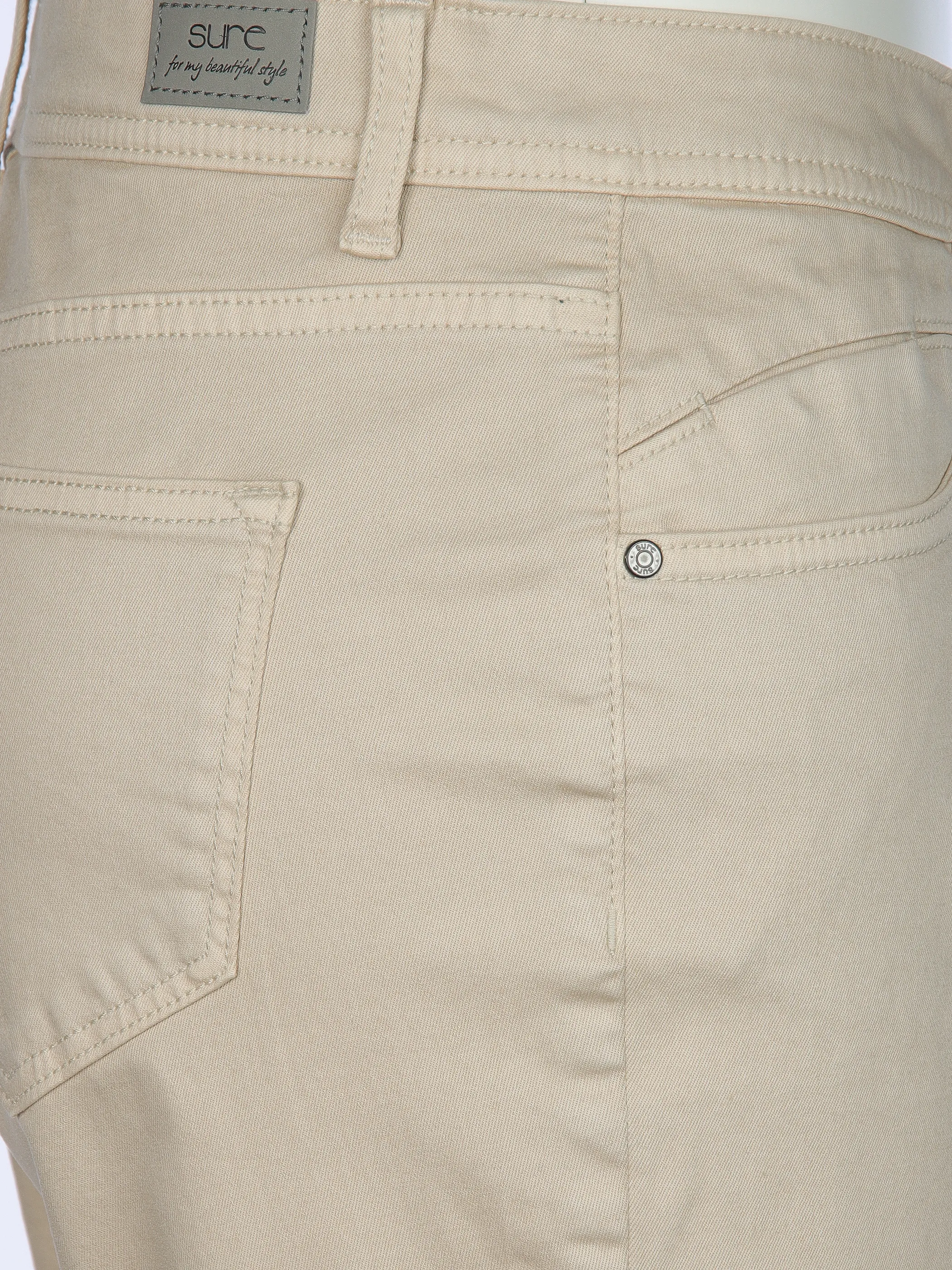 Sure Da-Bermuda slimfit Beige 908091 SAND 3
