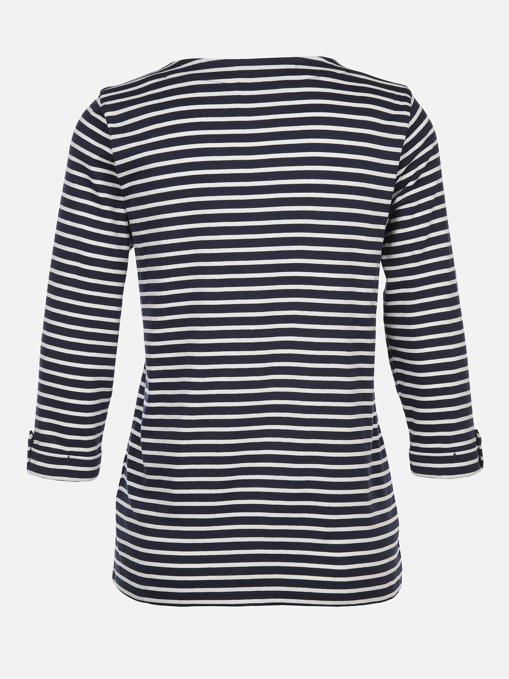 Sure Da-Streifenshirt m. 3/4 Arm Marine 897550 NAVY OFF 2