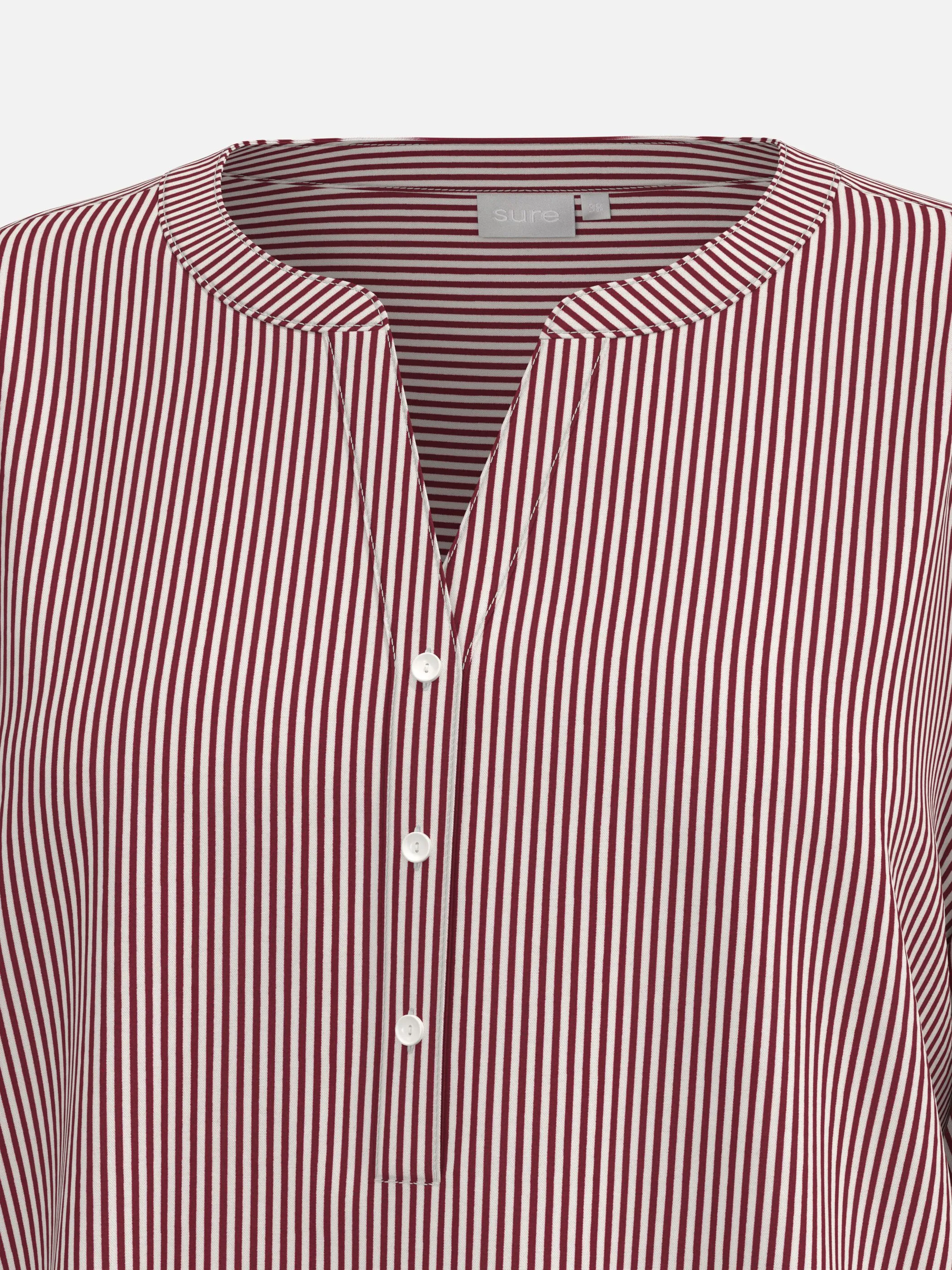 Sure Da-Streifenbluse Weiß 930039 WHITE/RED 3