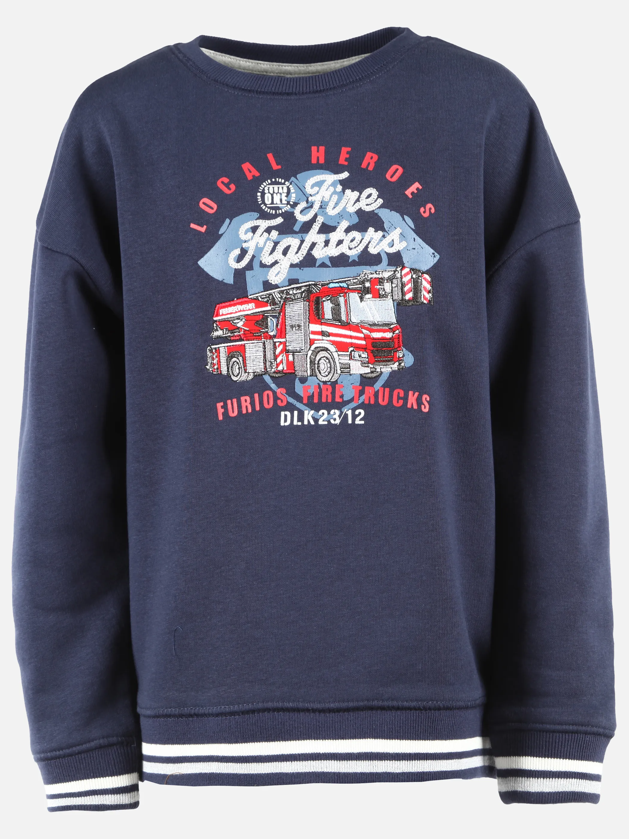 Stop + Go KJ Sweatshirt mit Print in blau Blau 899784 BLAU 1
