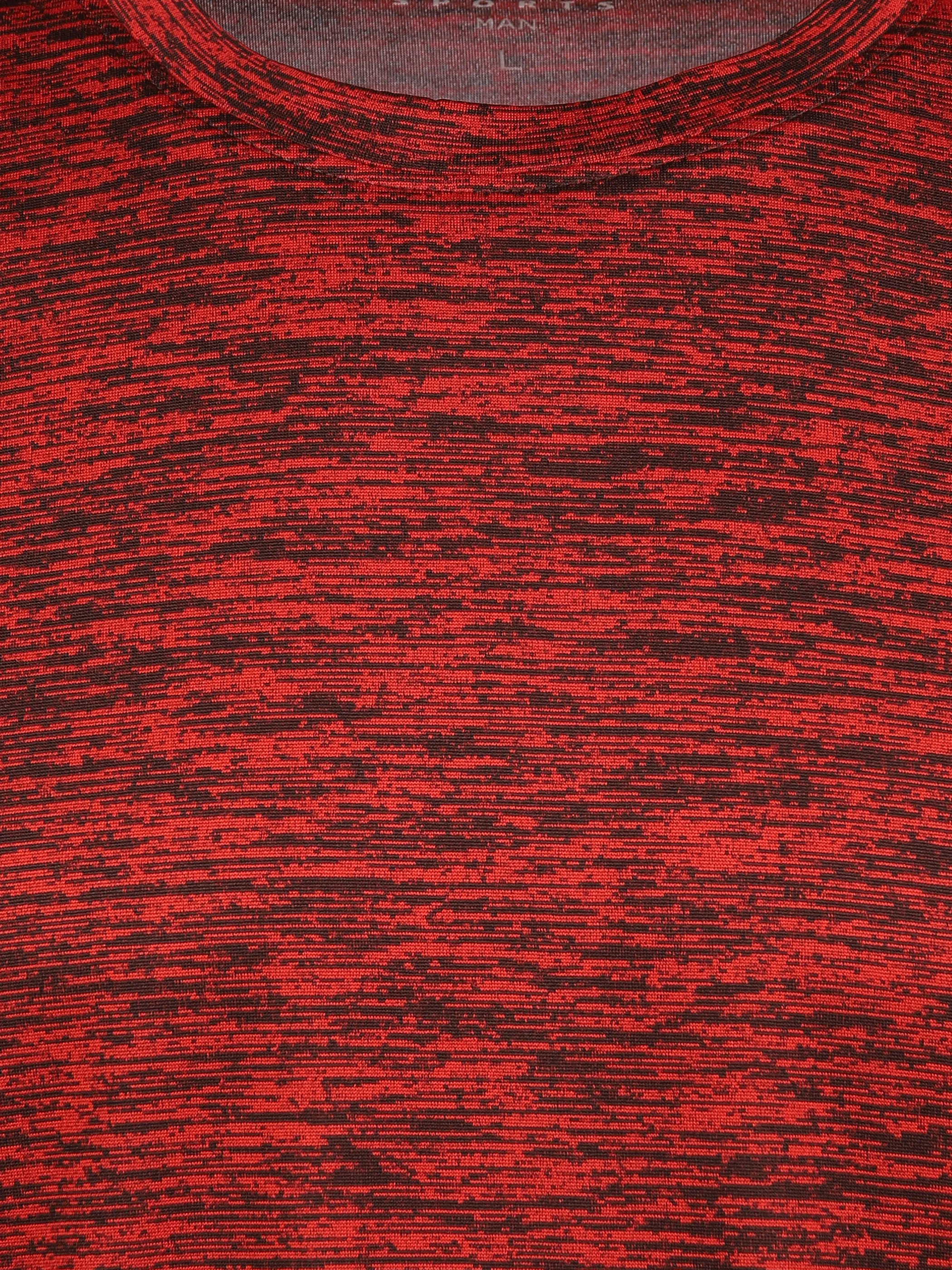 Grinario Sports He- Sport T-Shirt Rot 890091 RED MEL. 3 Grinario Sports He- Sport T-Shirt Rot 890091 RED MEL. 3