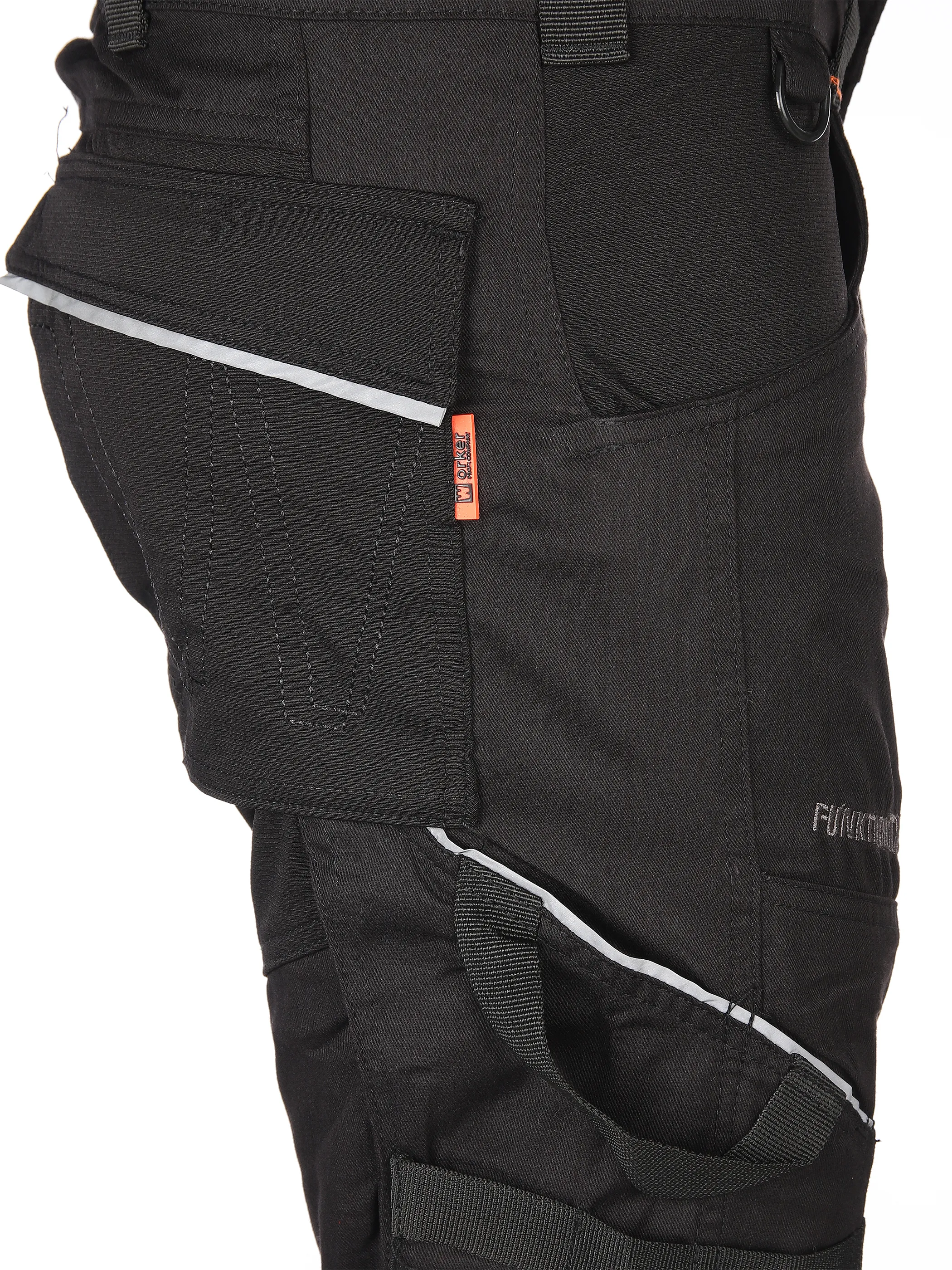 Worker He. Arbeitshose High Stretch Schwarz 898409 BLACK 4 Worker He. Arbeitshose High Stretch Schwarz 898409 BLACK 4