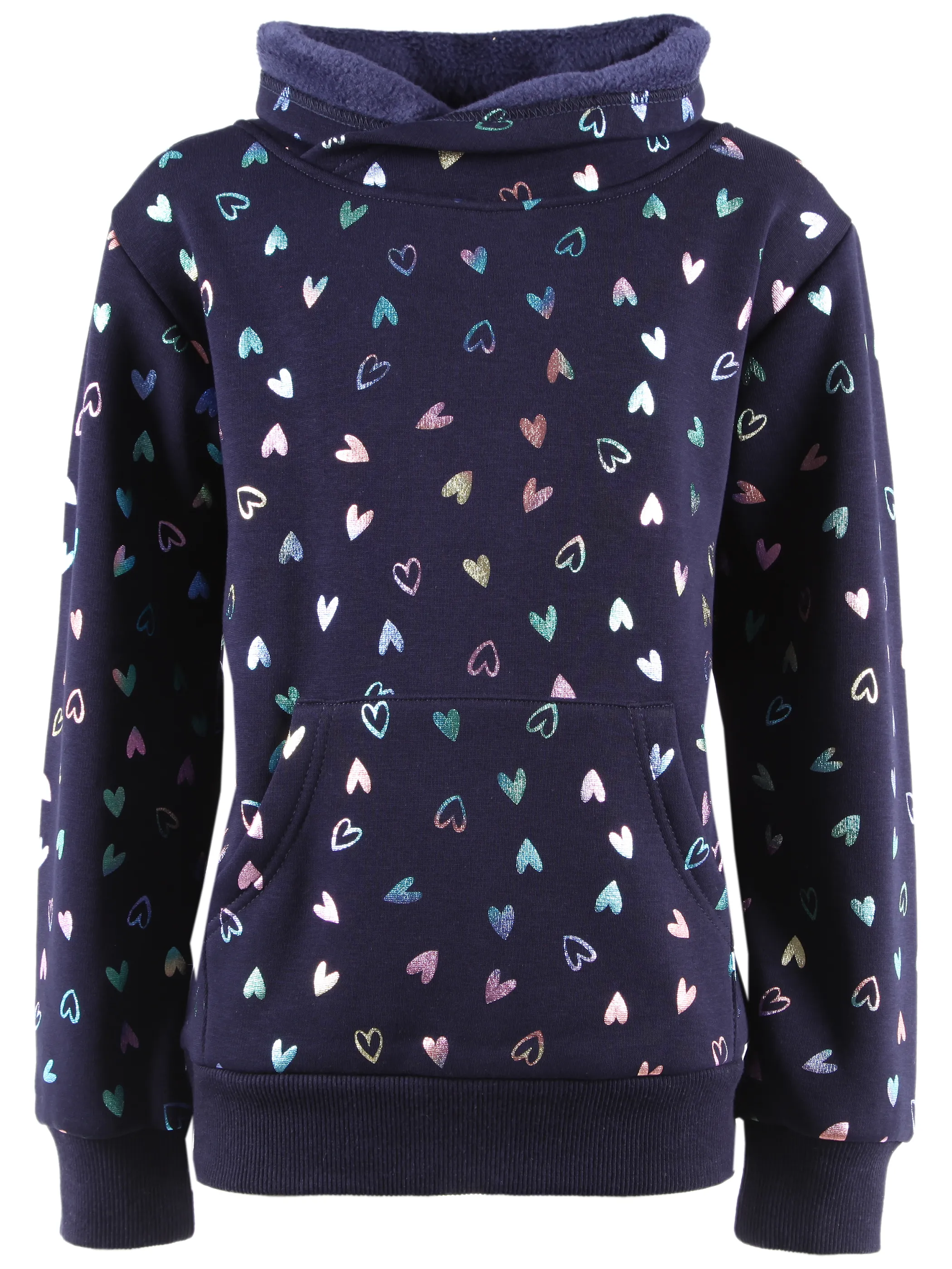 One Way KM Sweatshirt mit 1.Herzchen AOP 2.Schmeterling Blau 913948 BLAU 1