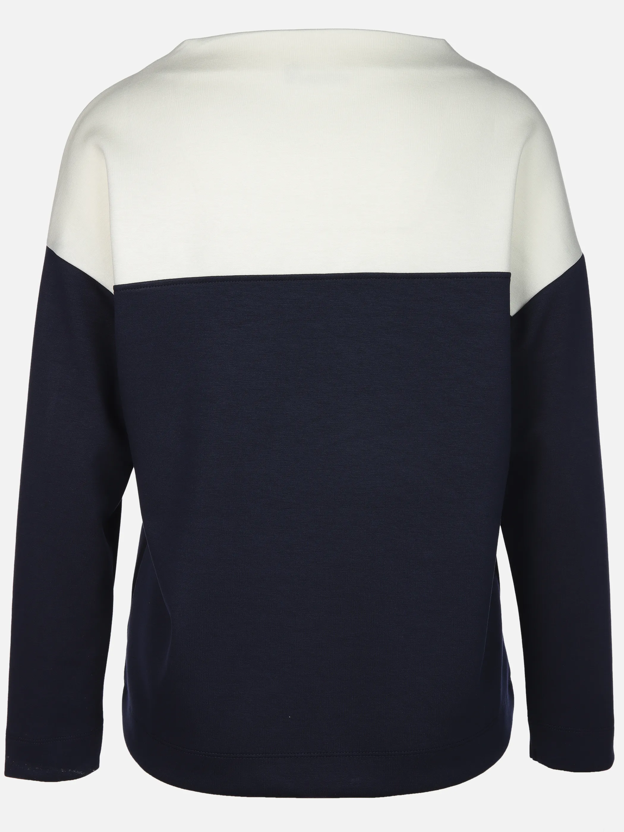 Lisa Tossa Da-Silk Look Sweatshirt Marine 916304 DARKSAPHIR 2