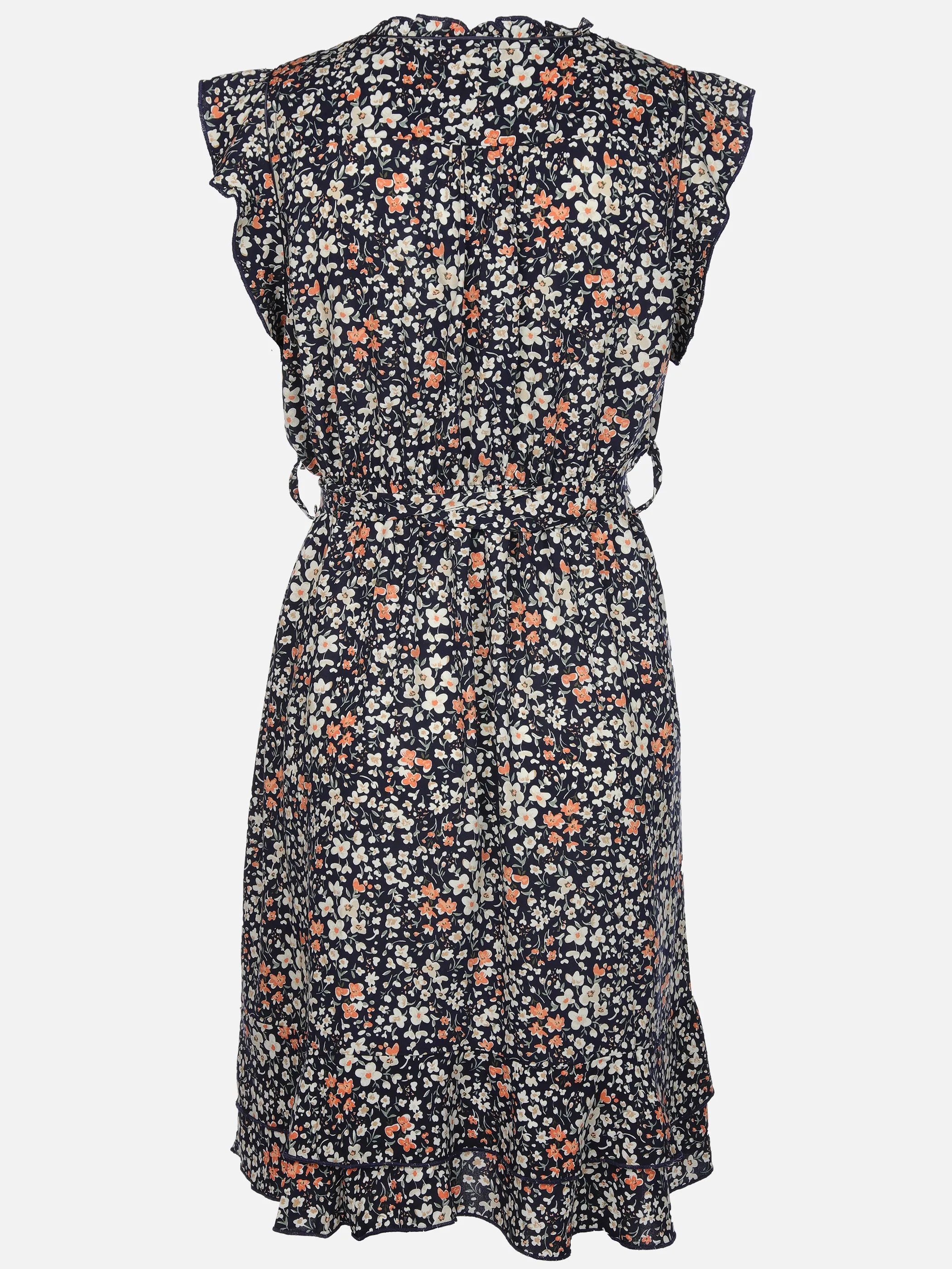 Apricot 868601 Apricot Ditsy Cluster R Marine 917645 NAV 2