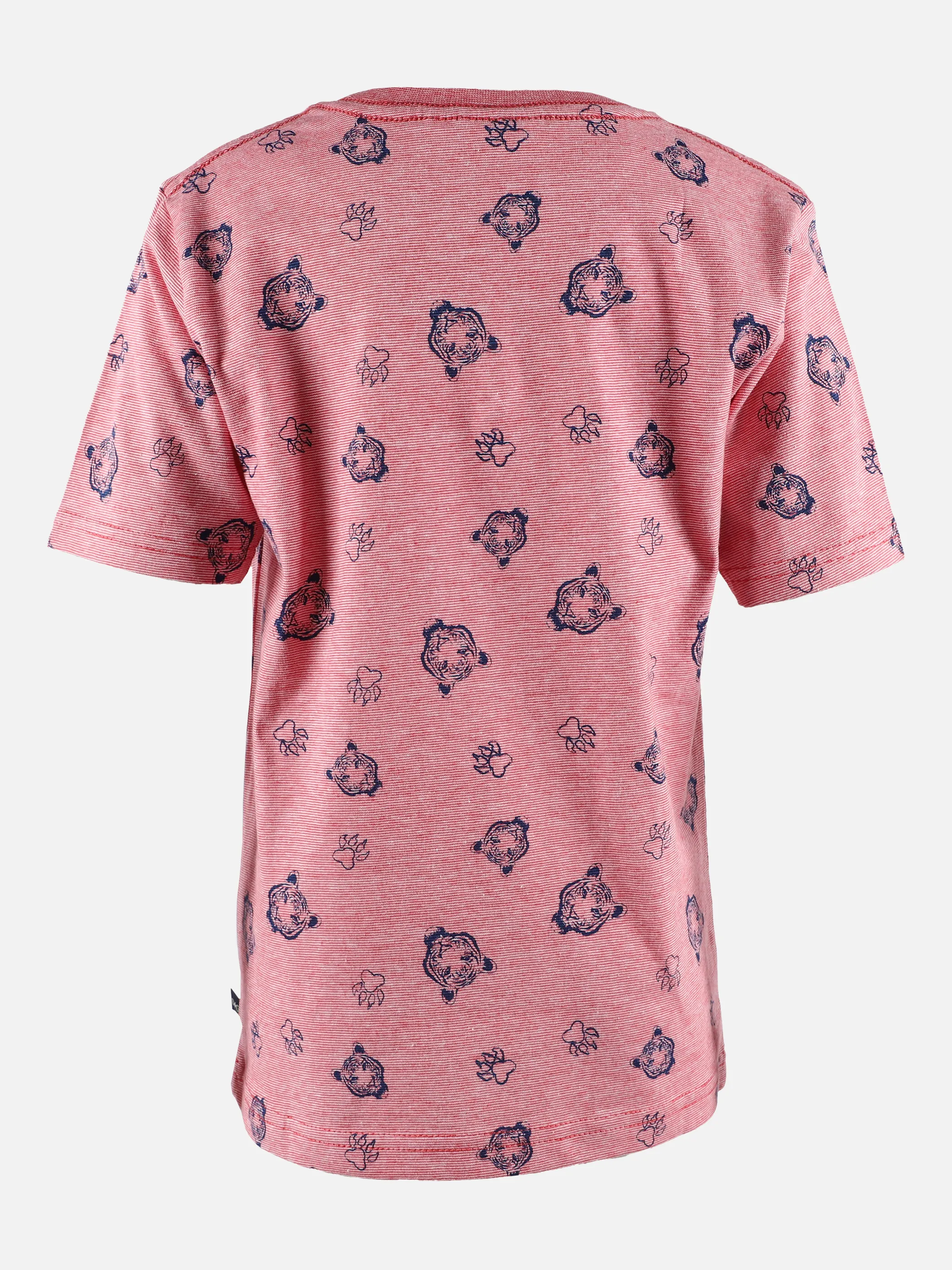 Stop + Go KJ TShirt mit AOP und Wording Blau 875562 BLAU GEM. 2 Stop + Go KJ TShirt mit AOP und Wording Blau 875562 BLAU GEM. 2