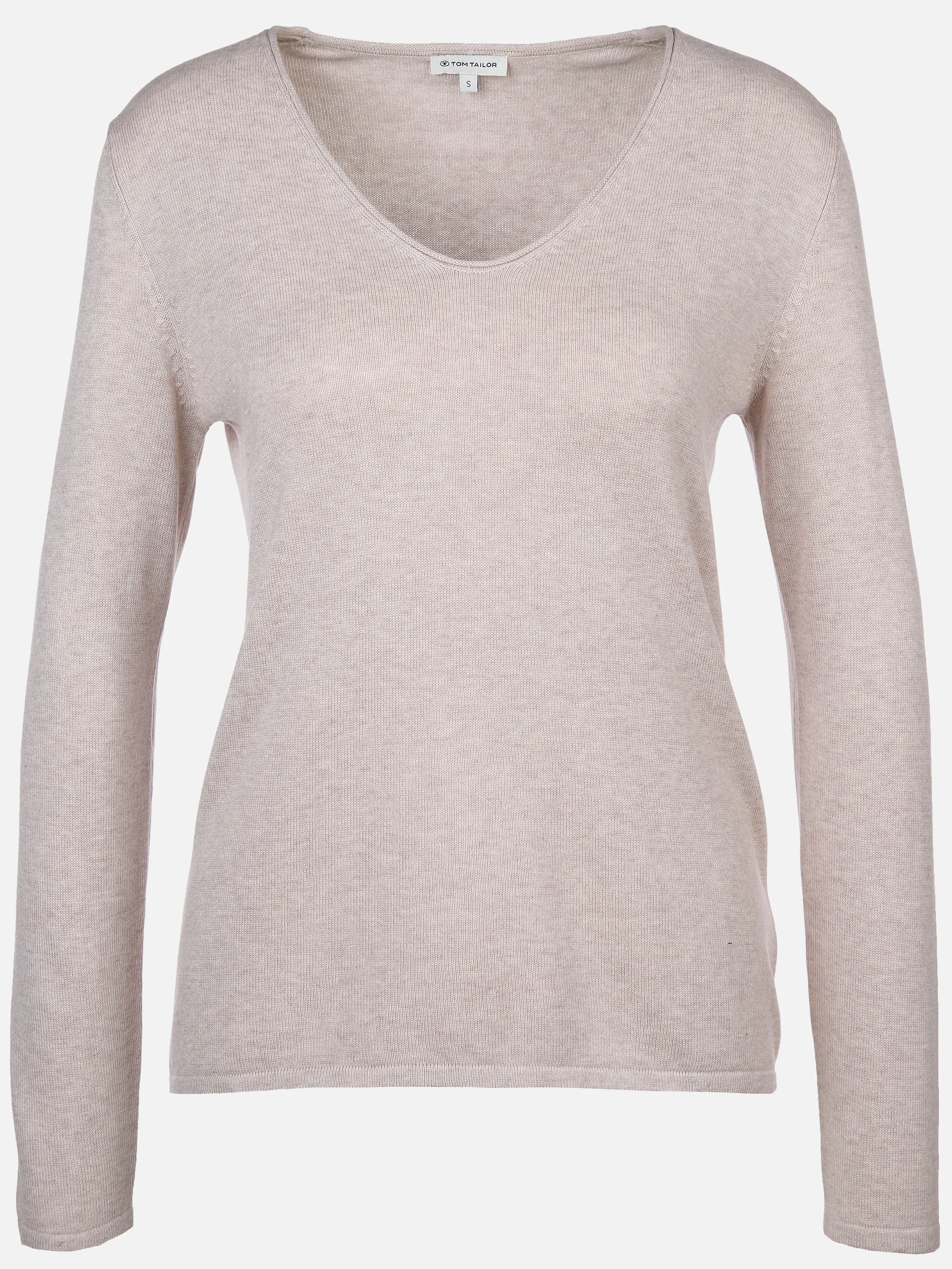 Tom Tailor 1012976 NOS sweater basic v-neck Braun 824304 20737 1 Tom Tailor 1012976 NOS sweater basic v-neck Braun 824304 20737 1