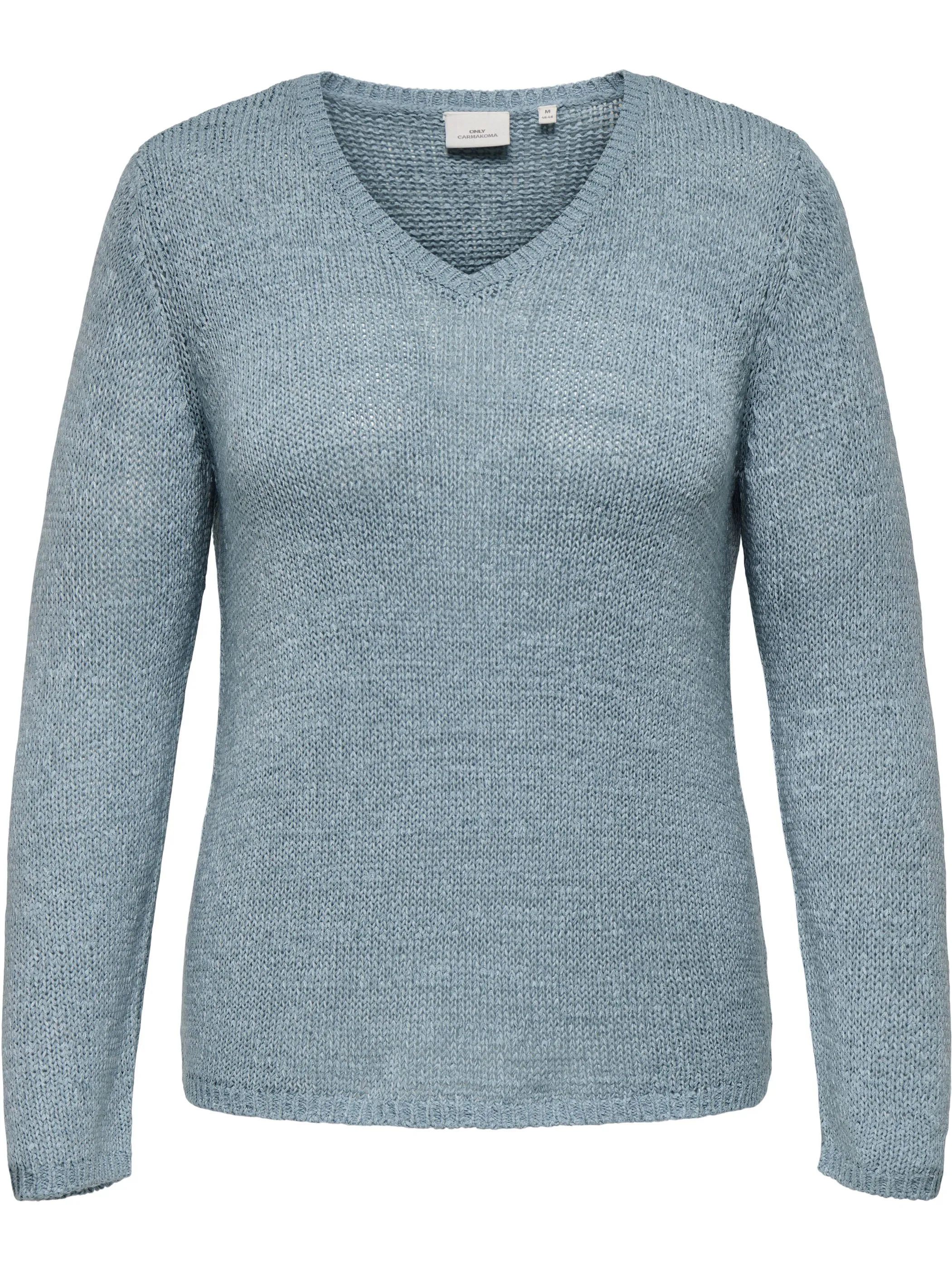 Only Carmakoma 15352725 CARGEENA L/S V-NECK K Blau 913103 180003 1 Only Carmakoma 15352725 CARGEENA L/S V-NECK K Blau 913103 180003 1