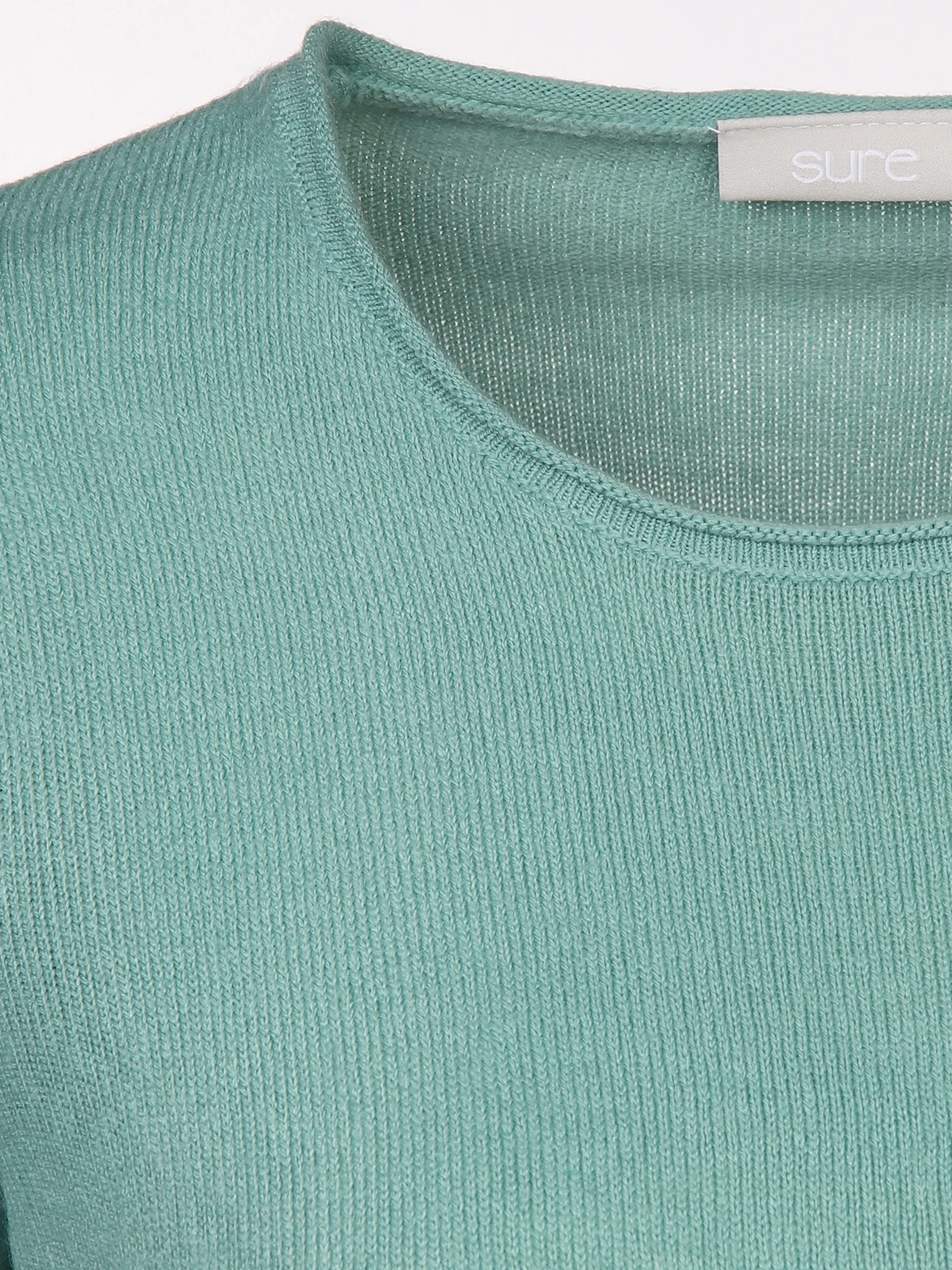 Sure Da-Rundhalspullover cashmere l Grün 879862 JADE 3 Sure Da-Rundhalspullover cashmere l Grün 879862 JADE 3