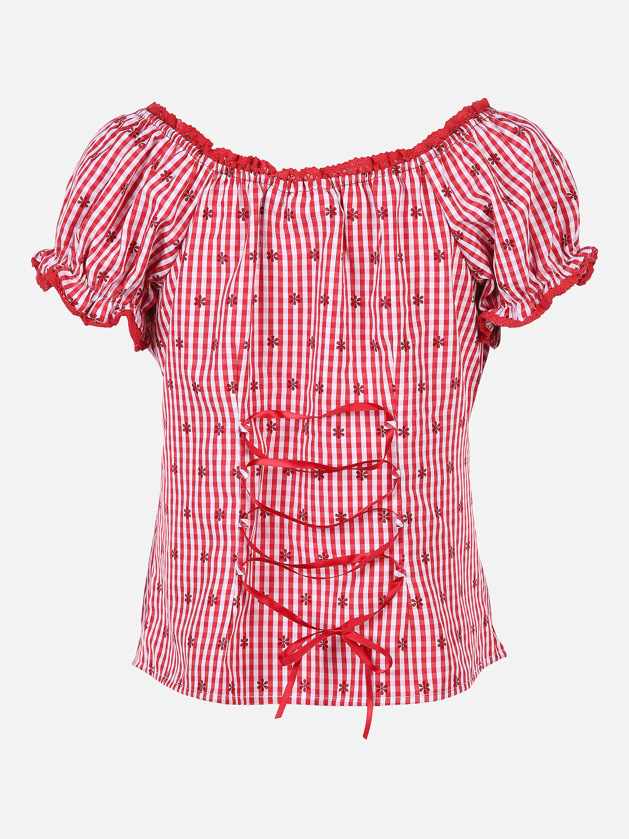 Brandl Tracht Da-Trachtenbluse Irmi Rot 822853 ROT/WEIß G 2 Brandl Tracht Da-Trachtenbluse Irmi Rot 822853 ROT/WEIß G 2