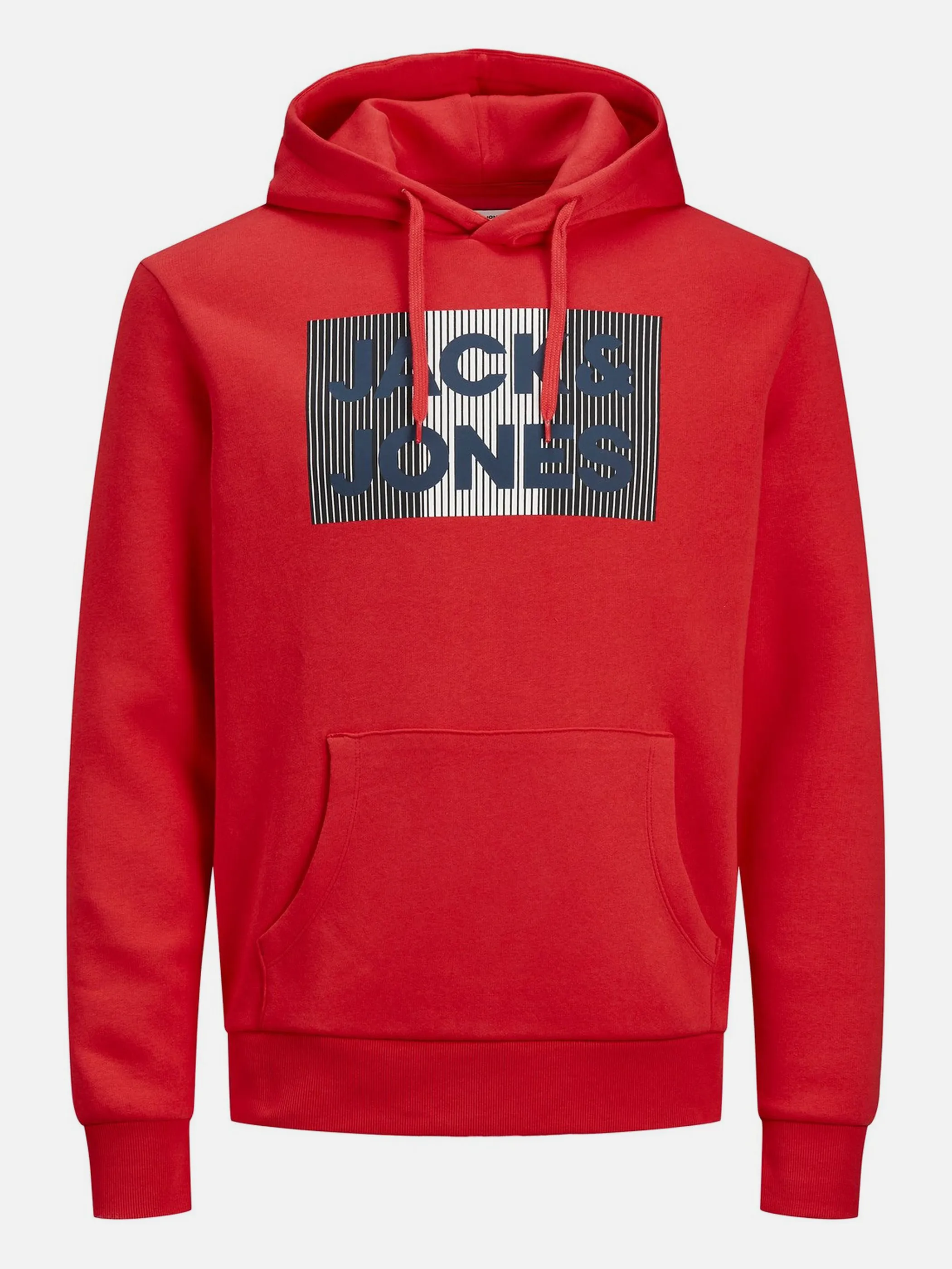 Felpa Con Cappuccio Uomo JACK & JONES Jjecorp Logo Sweat Zip - Chiusura Lampo, Tasche, Cotone, Taglio Normale