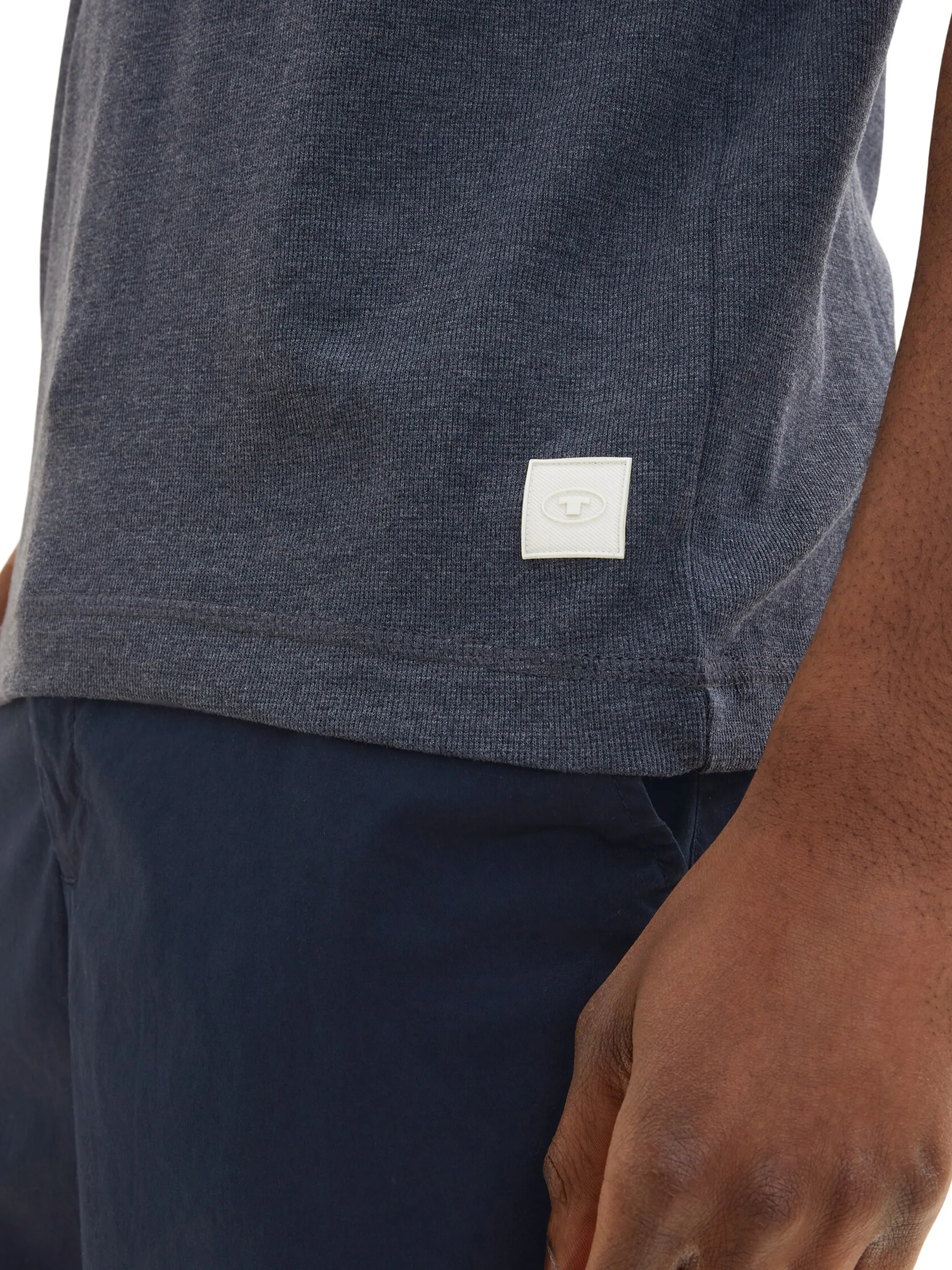 Tom Tailor 1035646 structured henley Blau 874961 19024 3 Tom Tailor 1035646 structured henley Blau 874961 19024 3