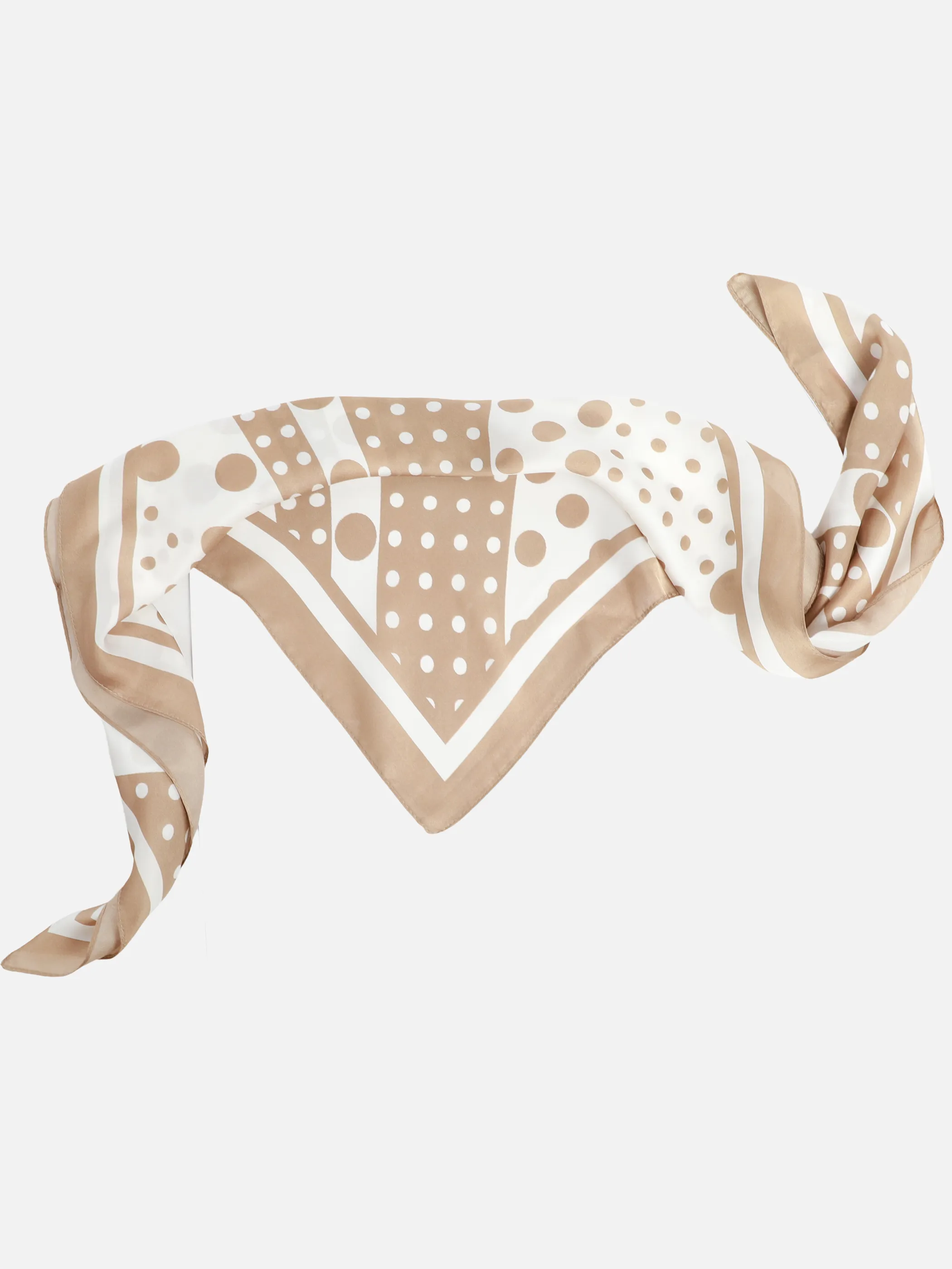 Sure Da-Nickytücher 70*70 cm Beige 930531 DOTS 4