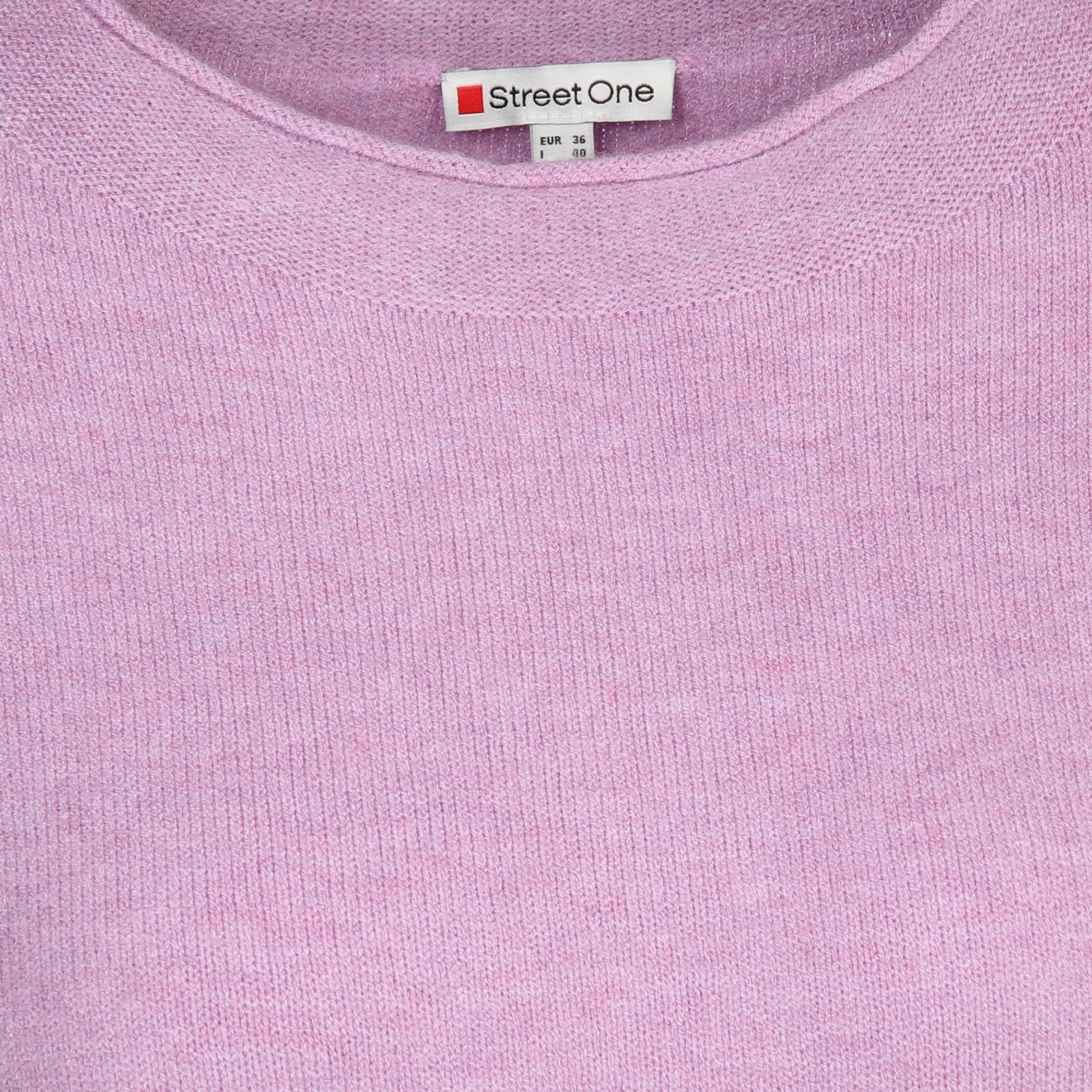Street One A302364 LTD QR rolled edge collar swea Lila 884741 15034 3 Street One A302364 LTD QR rolled edge collar swea Lila 884741 15034 3