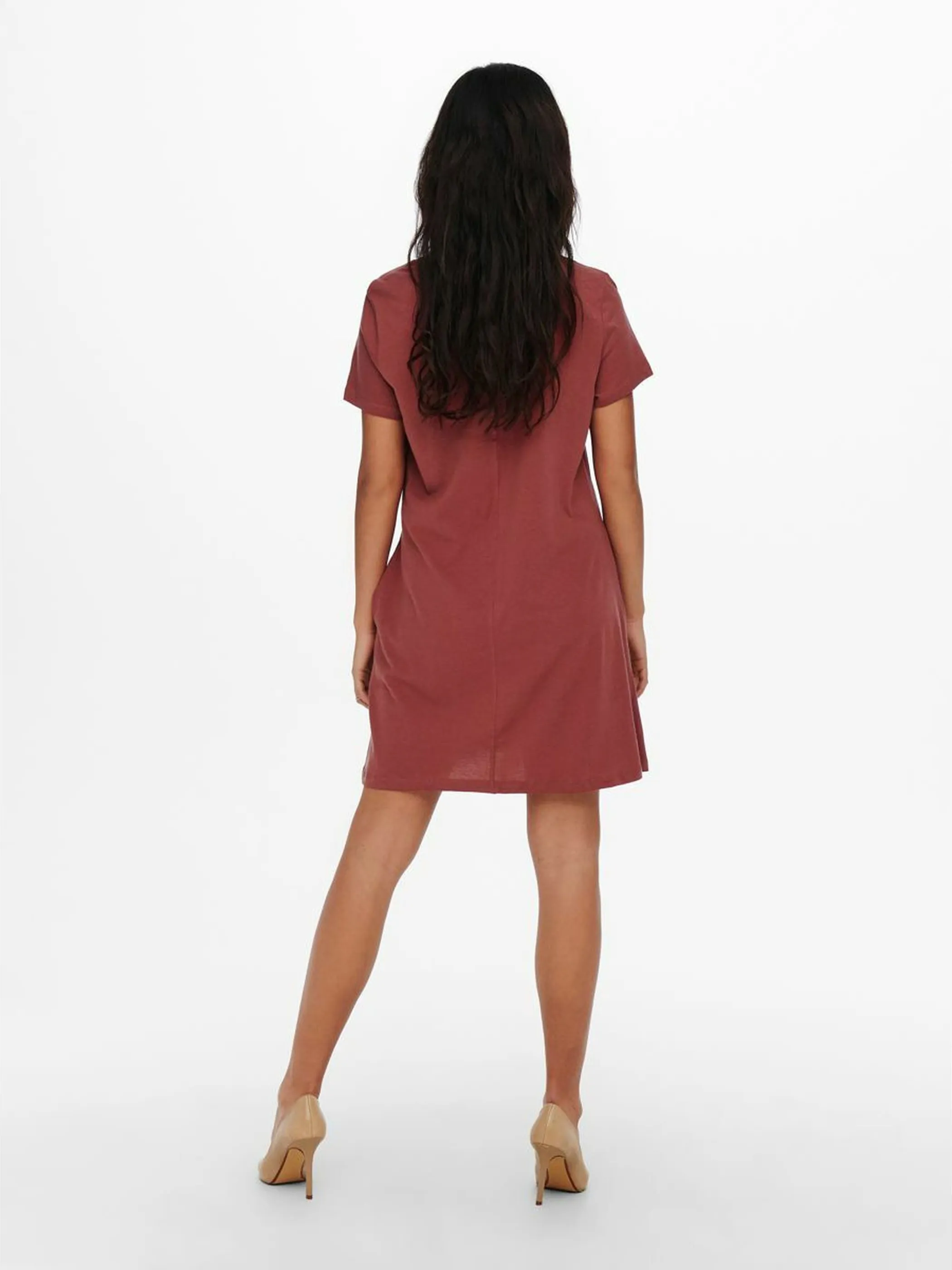 Only 15202971 ONLMAY LIFE S/S POCKE Rot 850437 179962 5