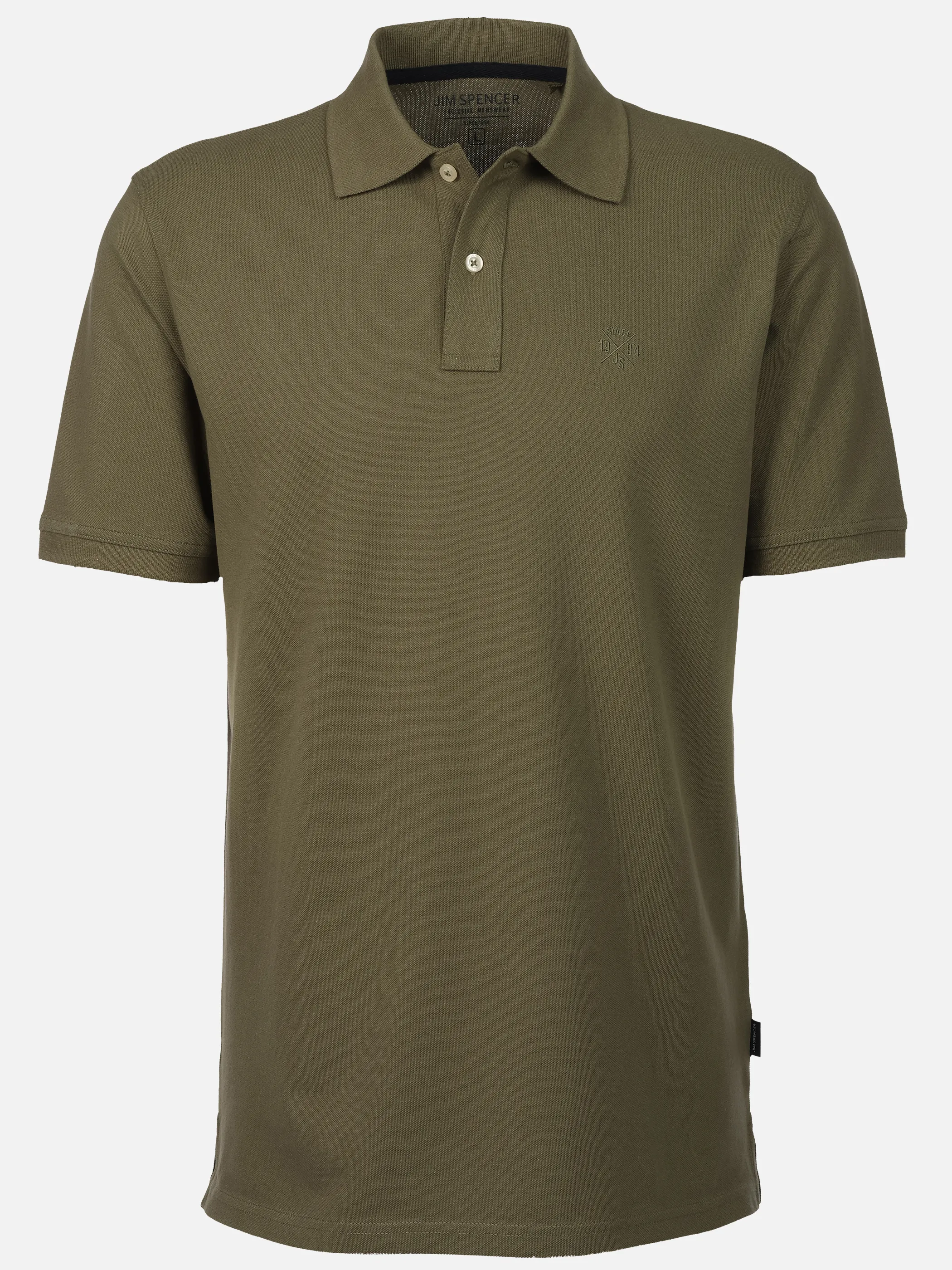 Jim Spencer He. Poloshirt  1/2 Arm seasonal Grün 922514 GREEN 1