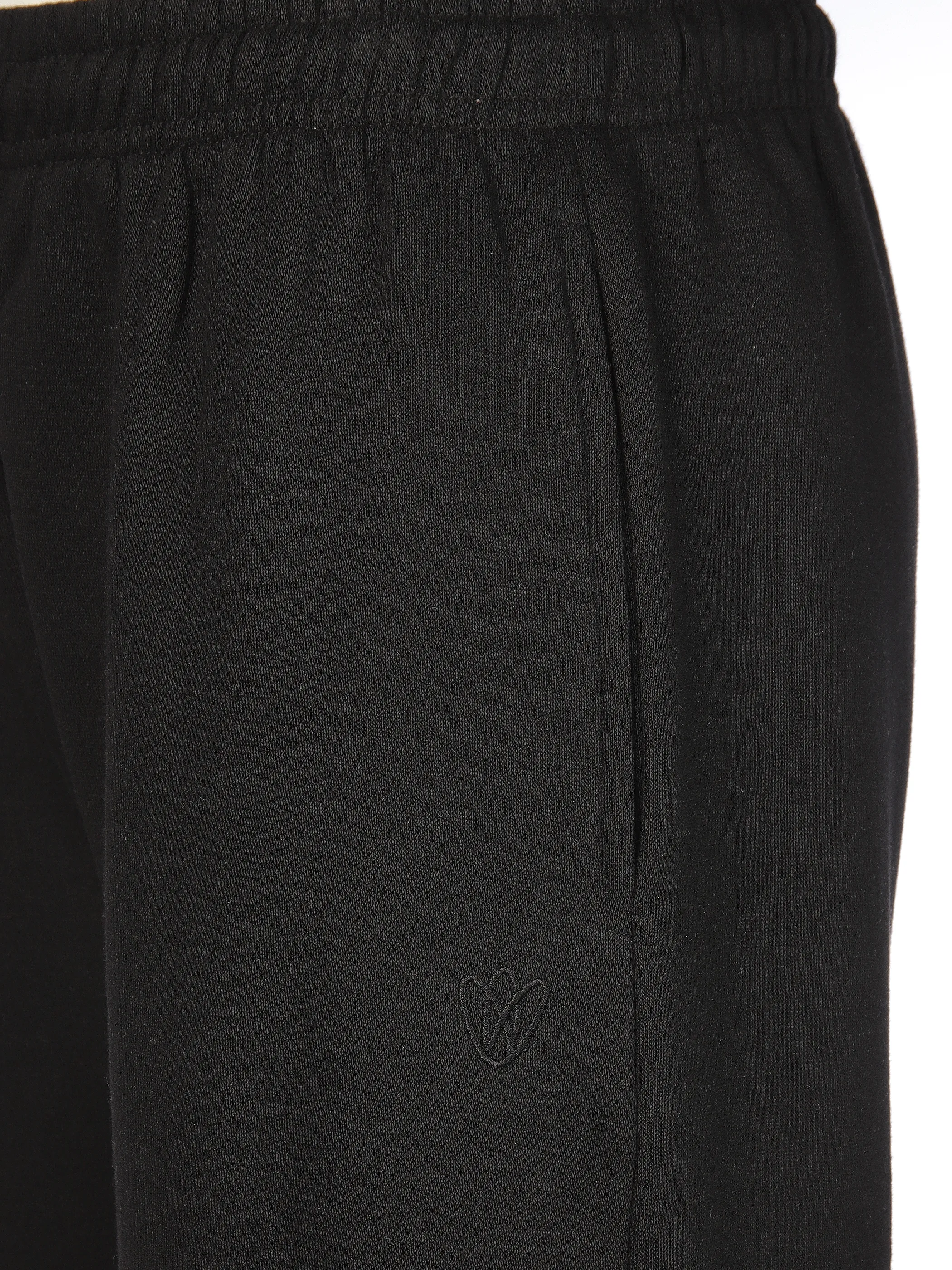 Grinario Sports Da-Jogginghose Wide Leg Schwarz 914409 BLACK 4 Grinario Sports Da-Jogginghose Wide Leg Schwarz 914409 BLACK 4