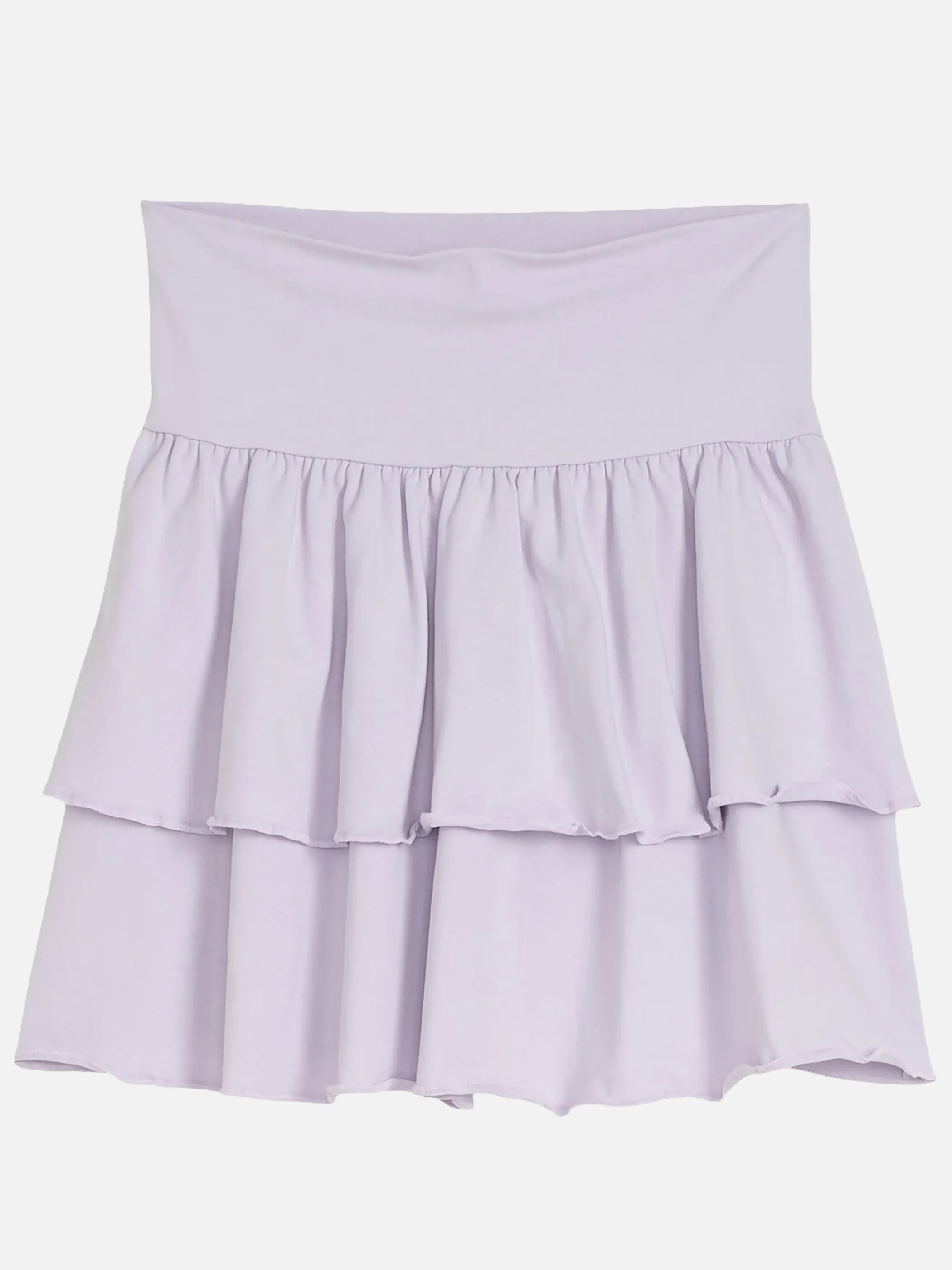 Tom Tailor 1050102 jersey volant skirt Lila 928031 36457 1