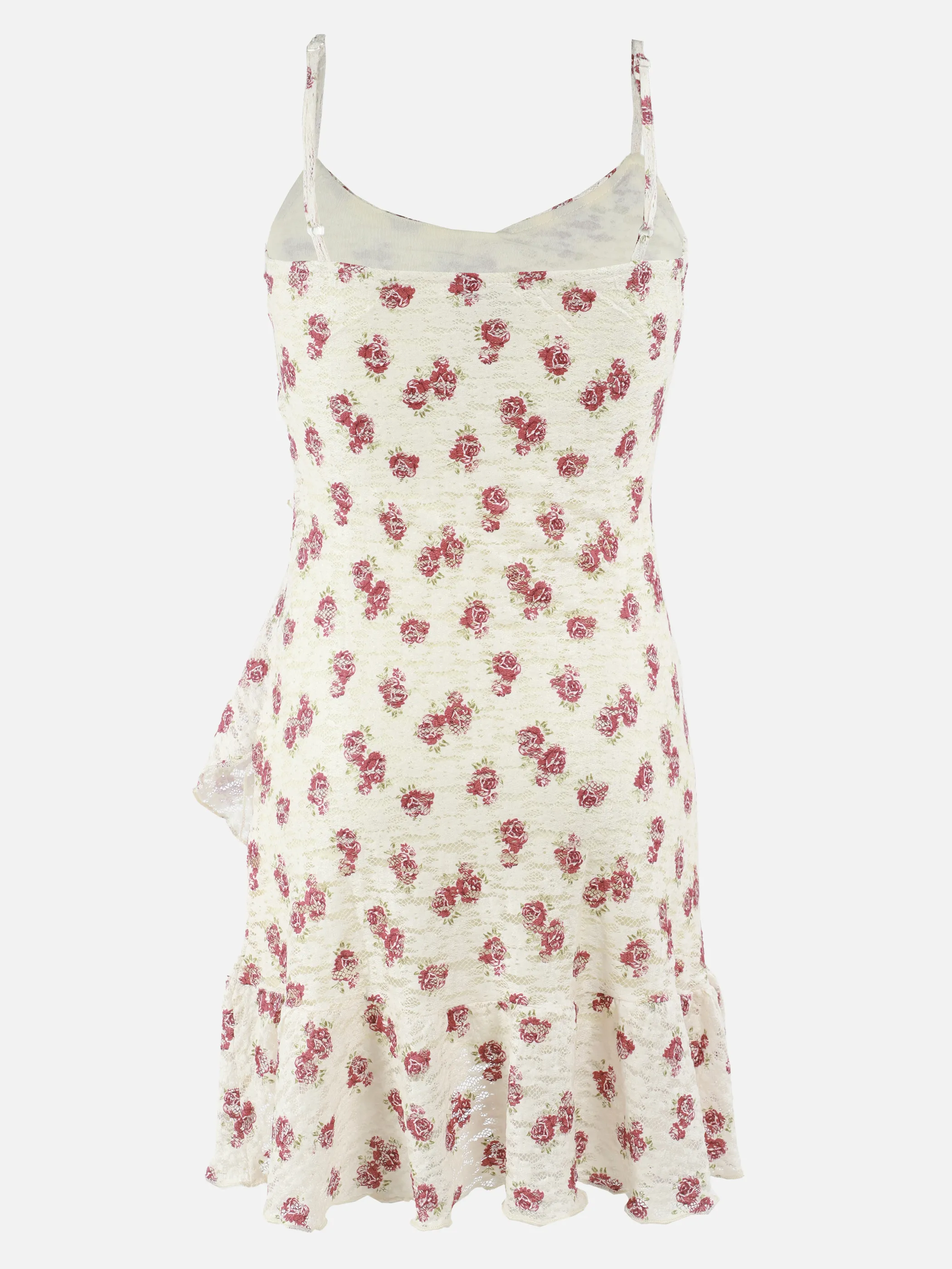 One Way TG Kleid mit Blumen AOP in weiß Weiß 921875 WEIß 2